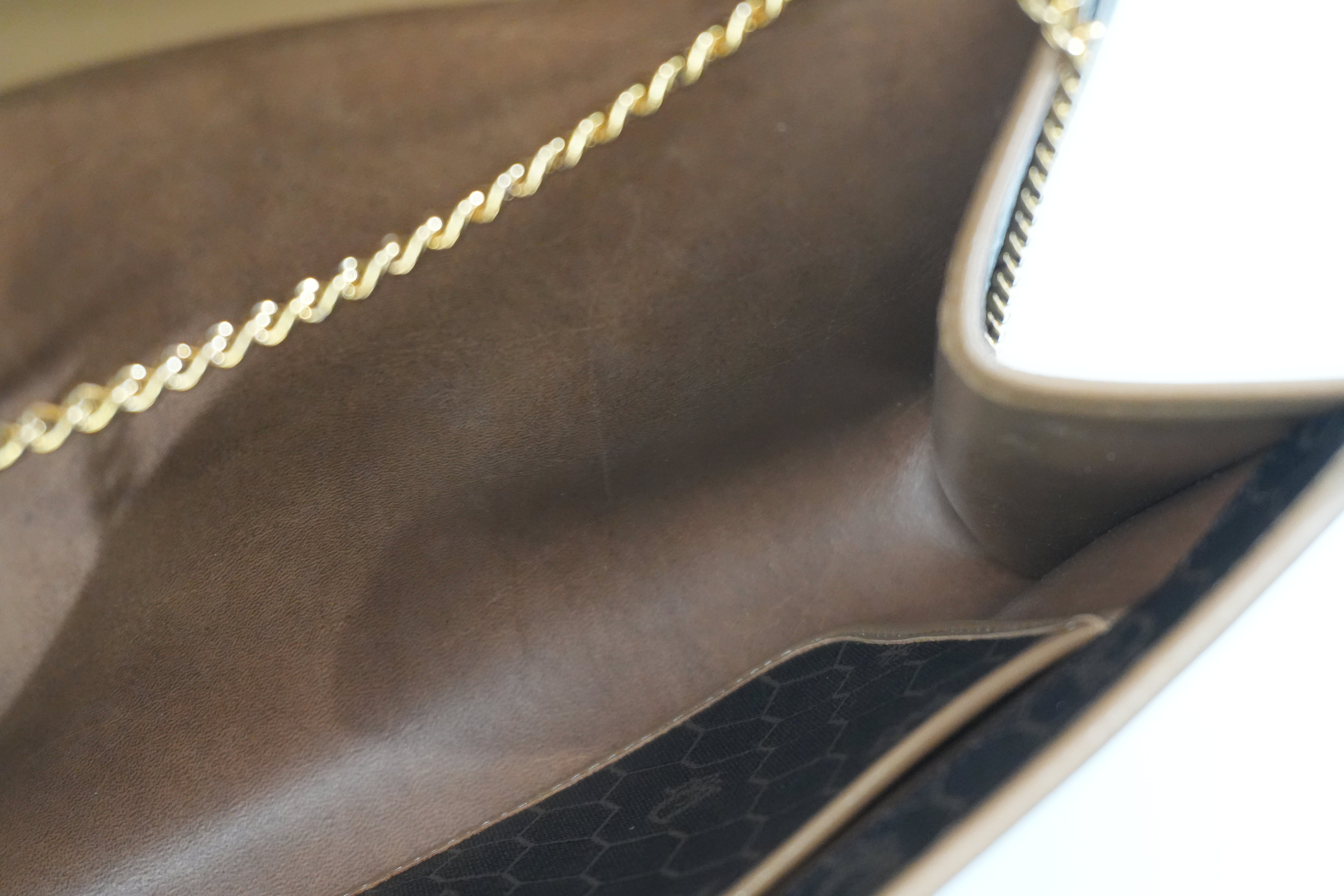Pre-owned Dior Honeycomb Crossbody Bag Brown