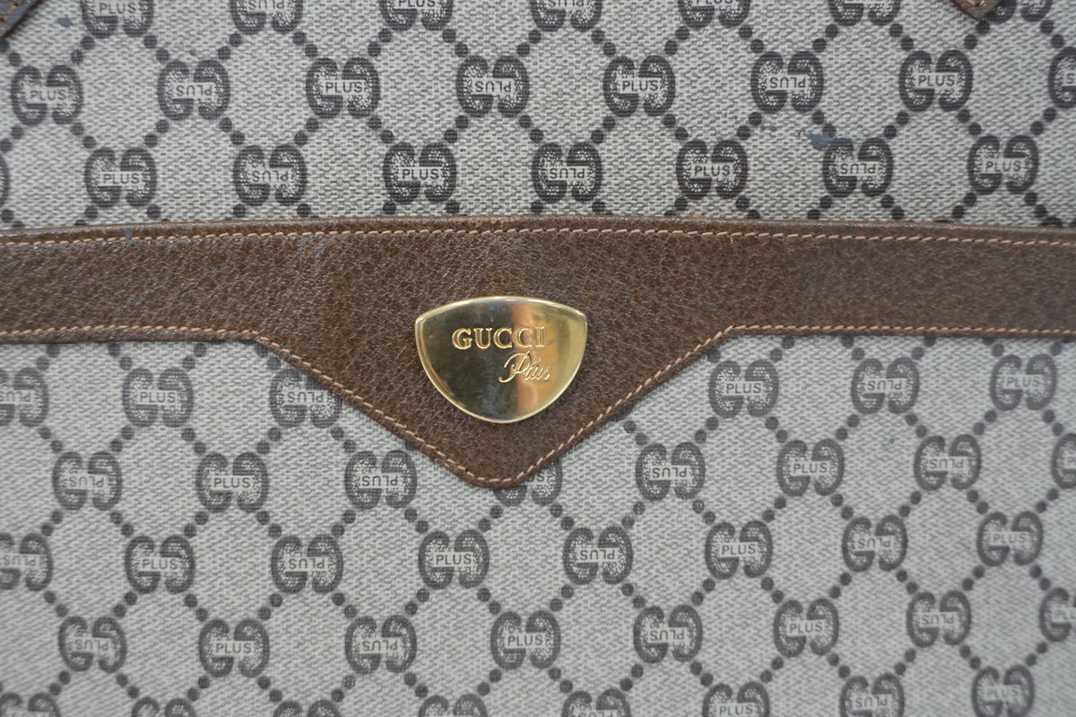 Pre-Owned Gucci Plus Ophidia Vertical Tote Bag Brown