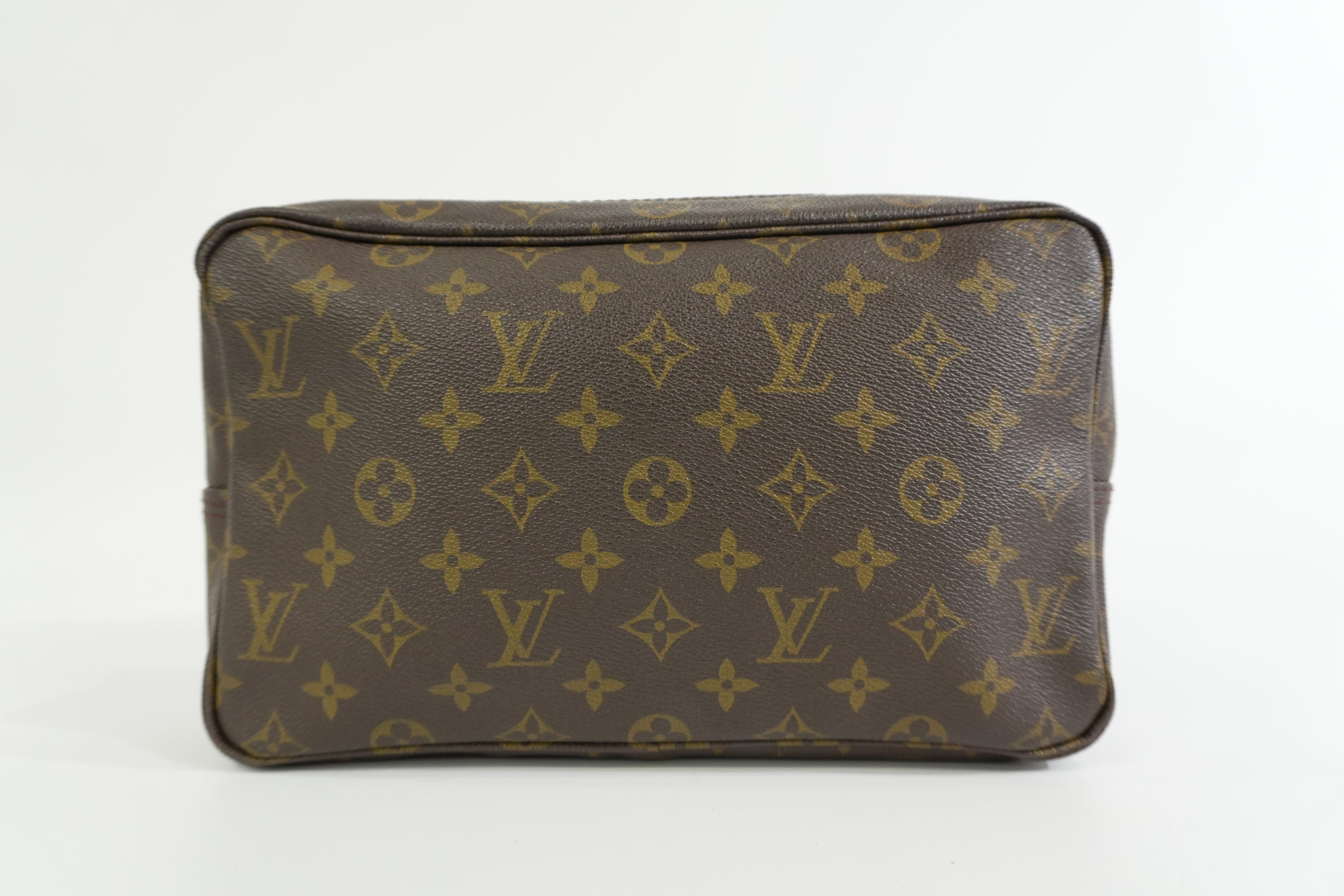 Pre-owned Louis Vuitton Monogram Trousse 28 Pouch