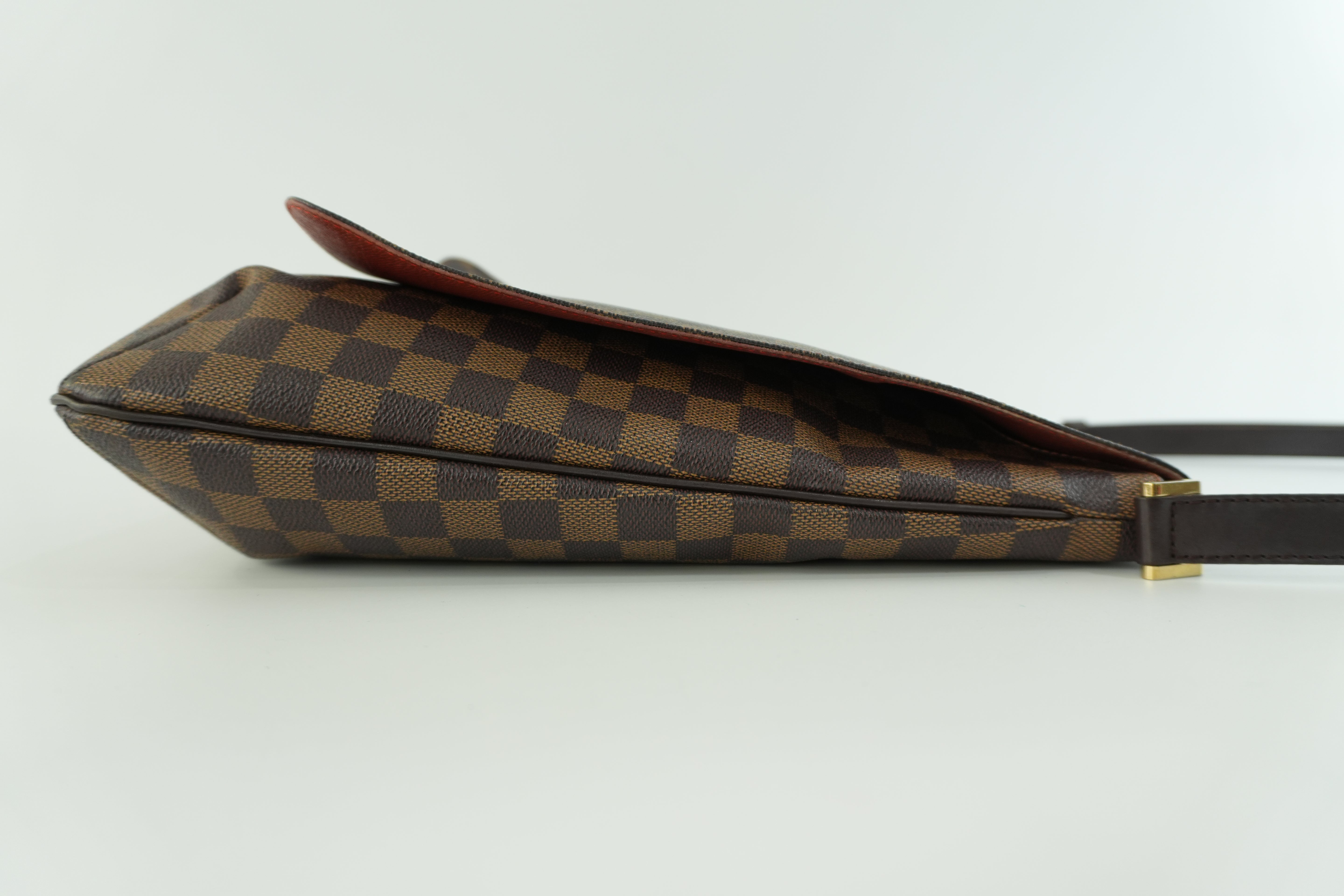 Louis Vuitton Damier Ebene Musette Shoulder Bag Used