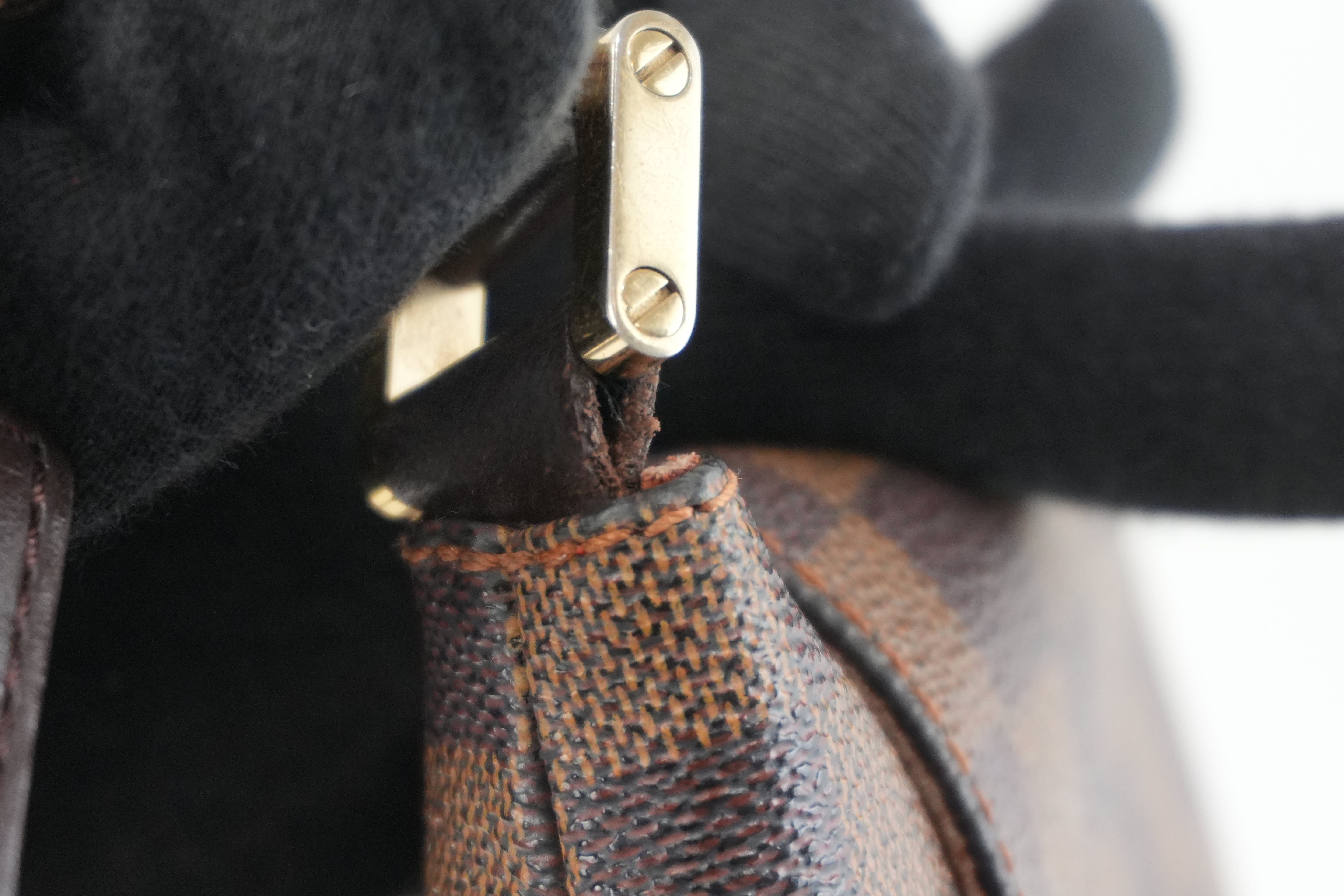 Louis Vuitton Damier Ebene Musette Shoulder Bag Used