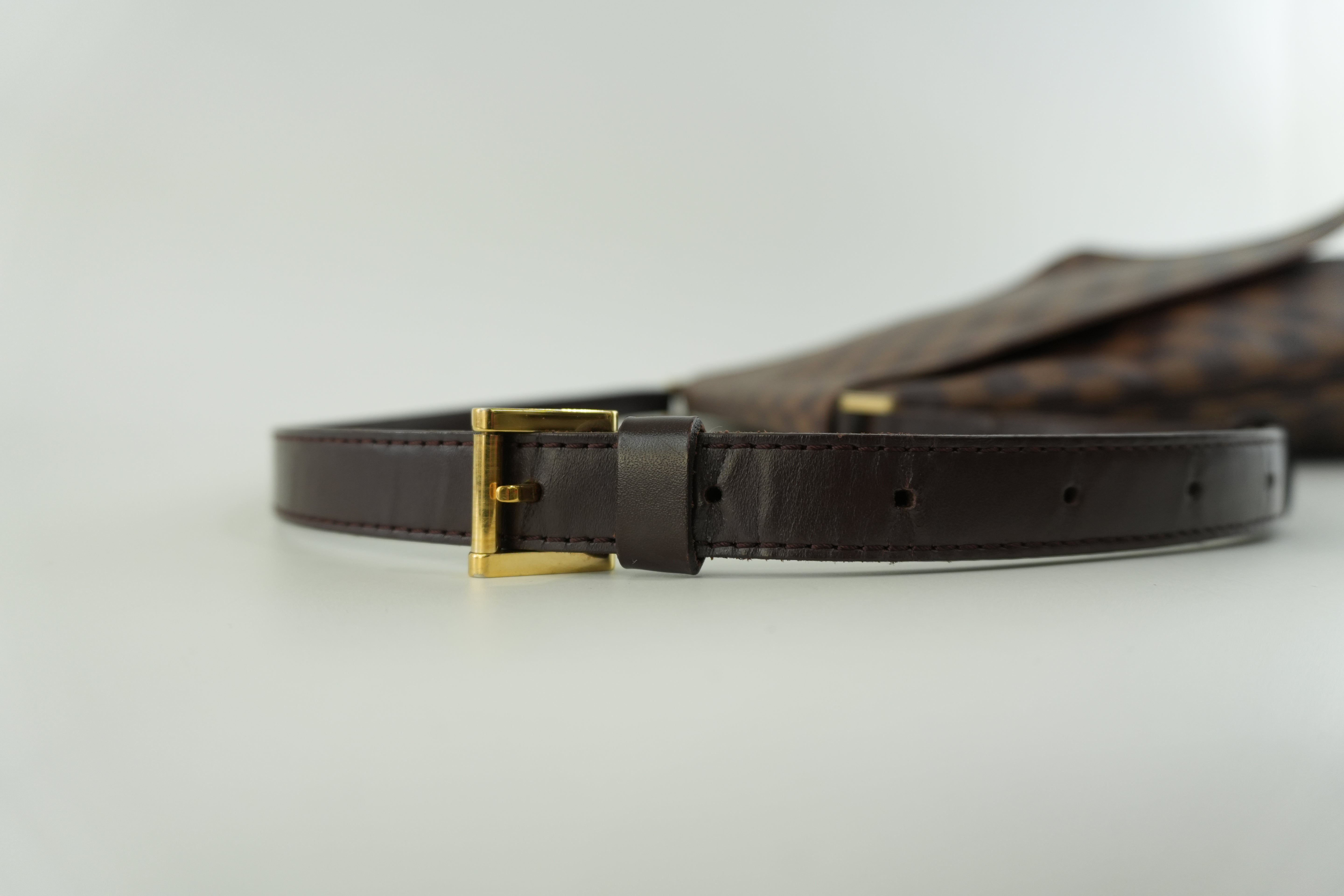 Louis Vuitton Damier Ebene Musette Shoulder Bag Used