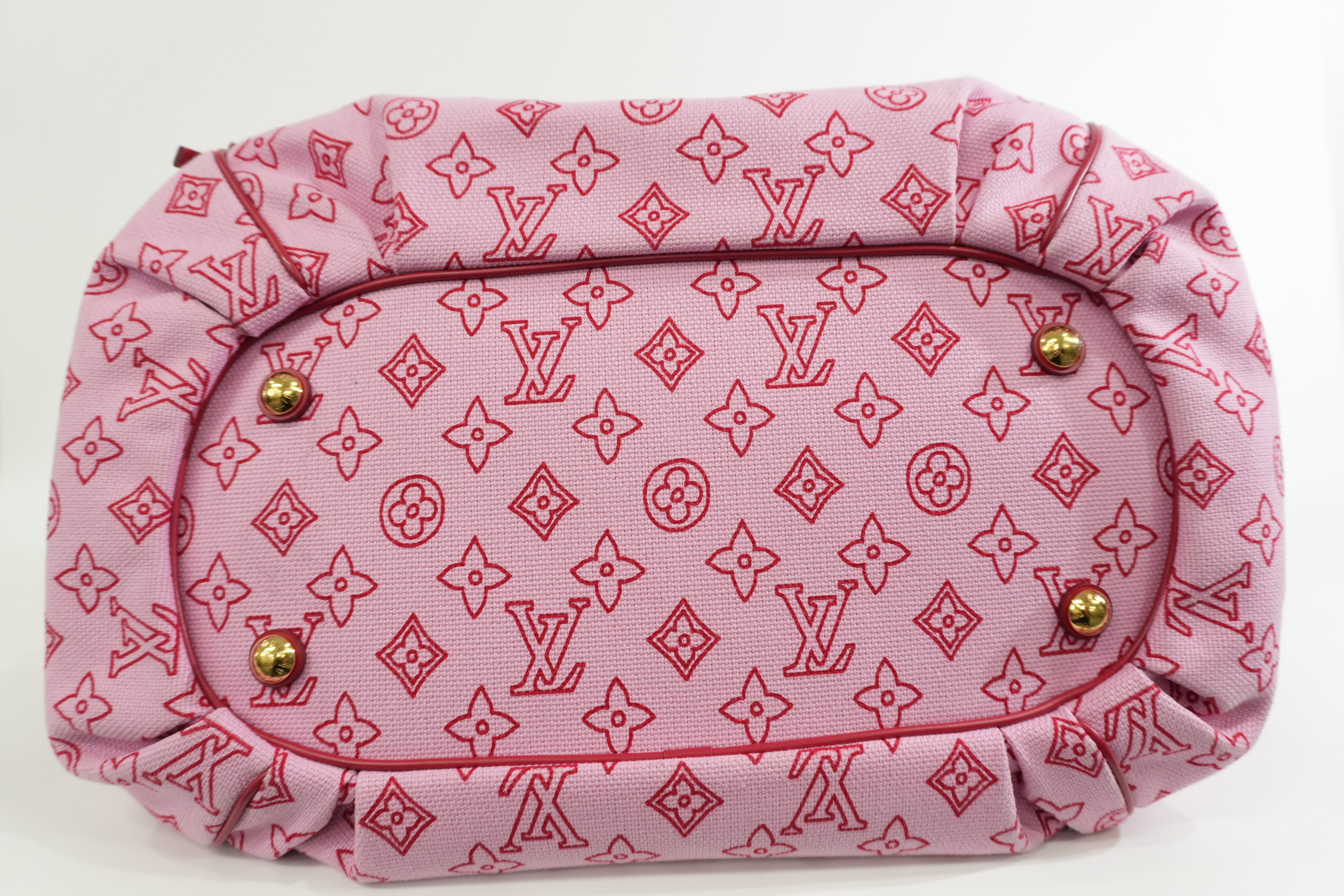 Pre-owned Louis Vuitton Cabas Ipanema GM Tote Bag Pink