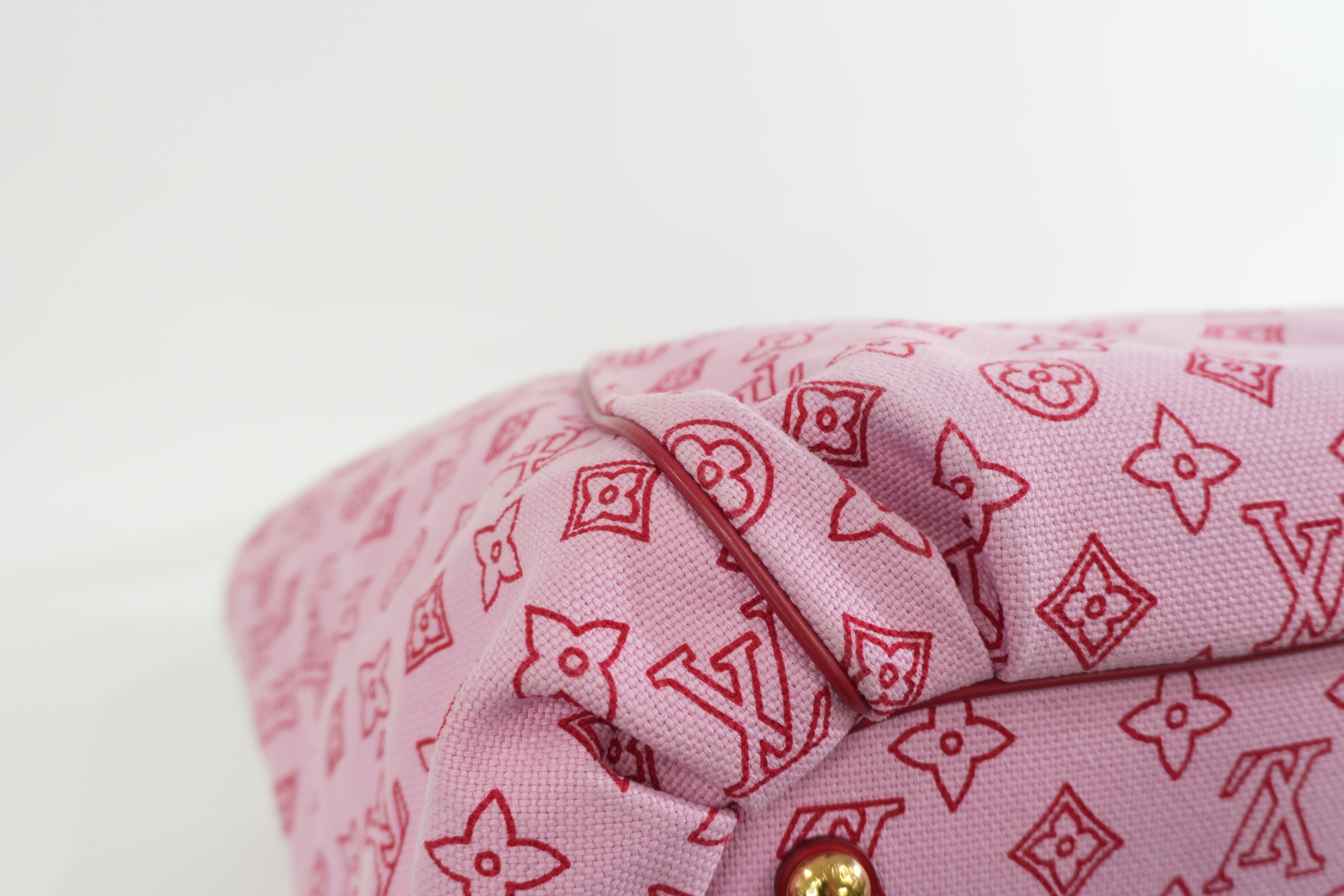 Pre-owned Louis Vuitton Cabas Ipanema GM Tote Bag Pink