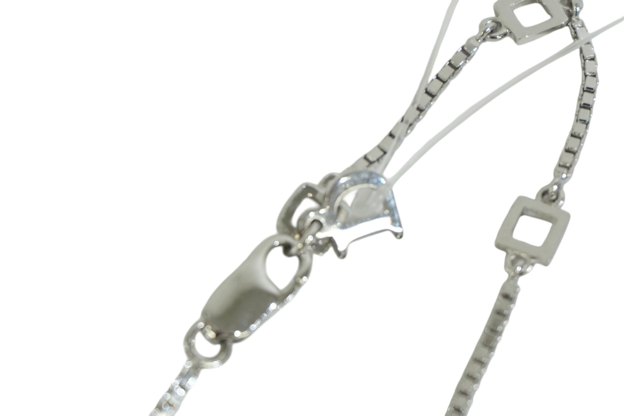 Pre-owned Dior Logo Tag Silver tone Bundle of 2