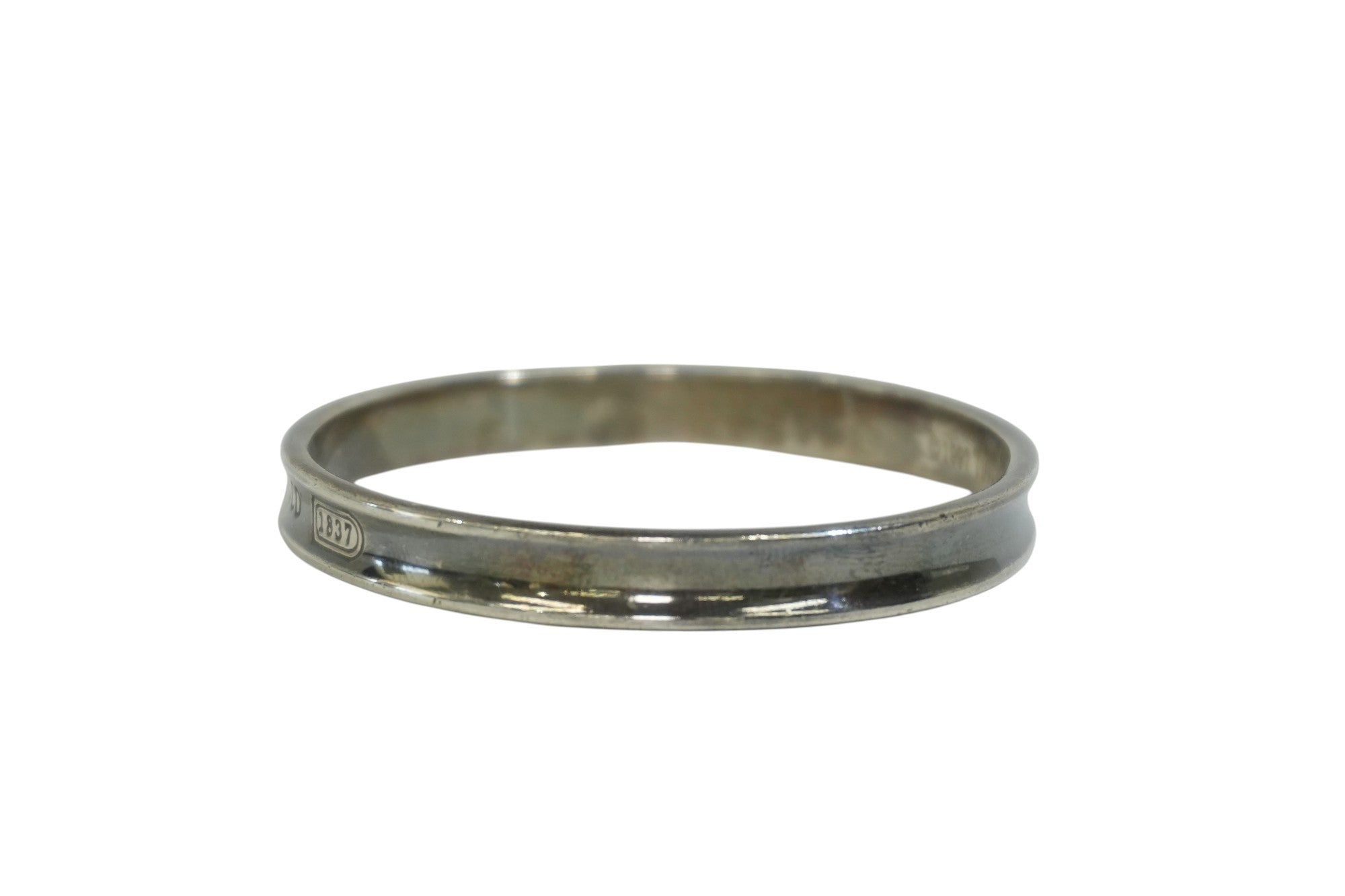 Pre-owned Tiffany & CO. Silver Bangle