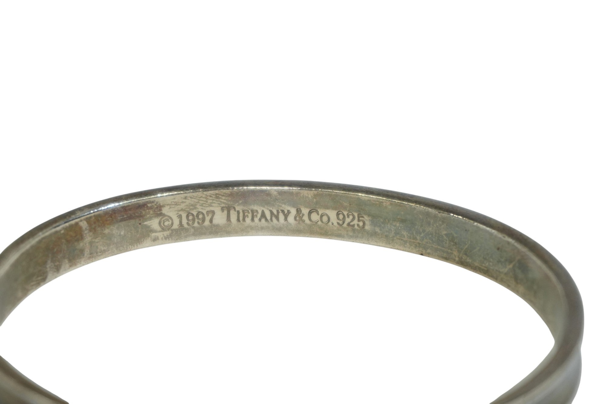 Pre-owned Tiffany & CO. Silver Bangle