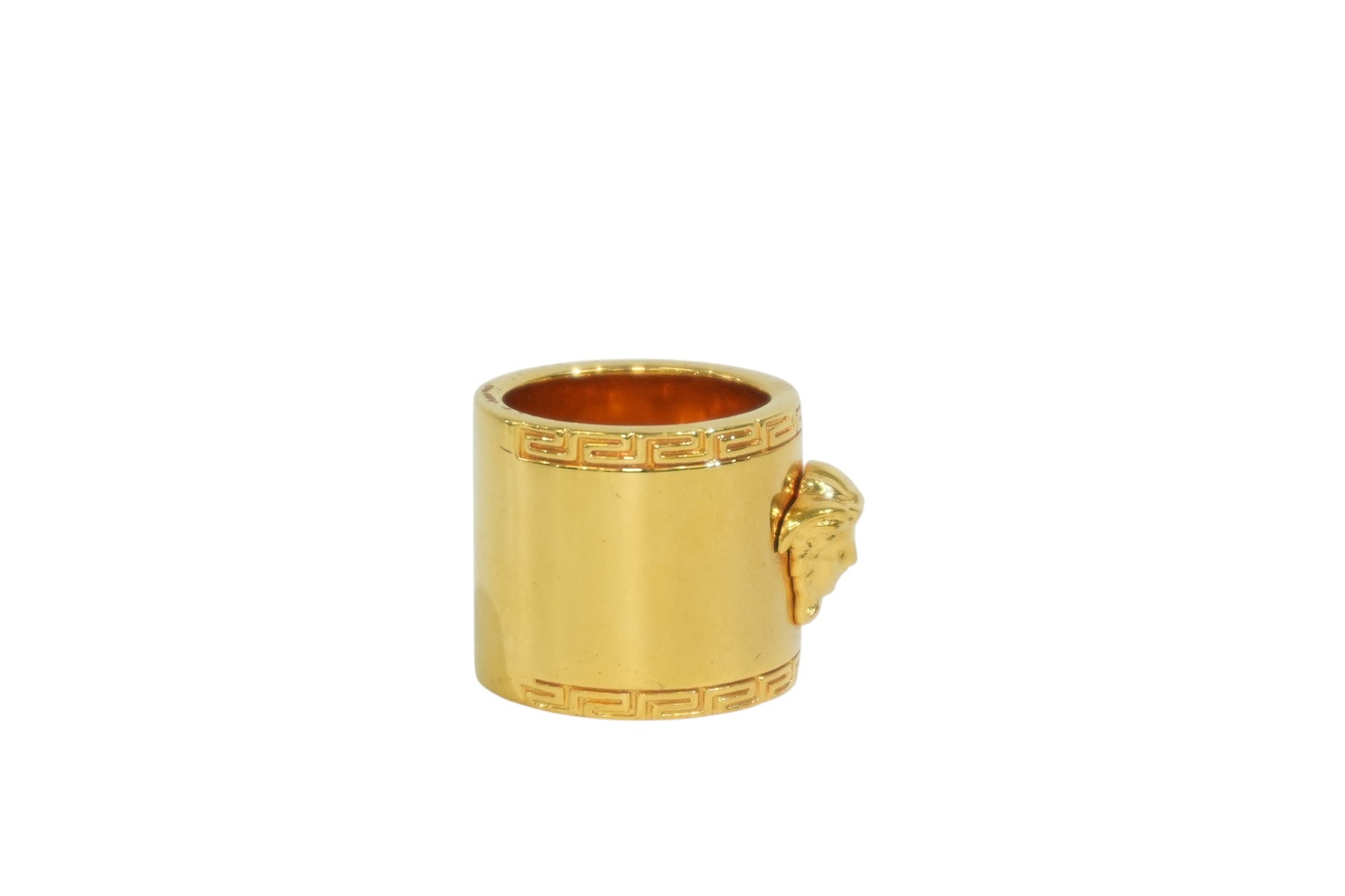 Pre-owned Versace Fashion Gold Ring
