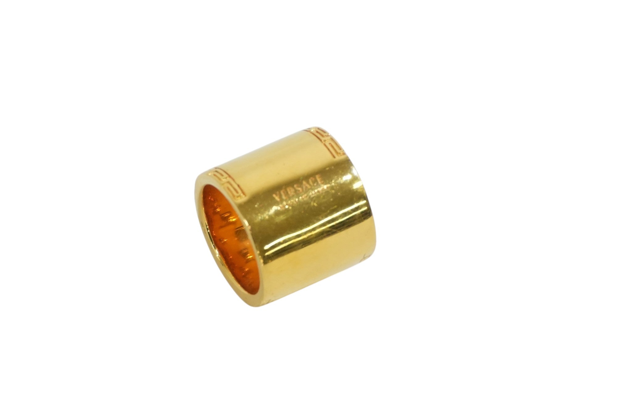 Pre-owned Versace Fashion Gold Ring