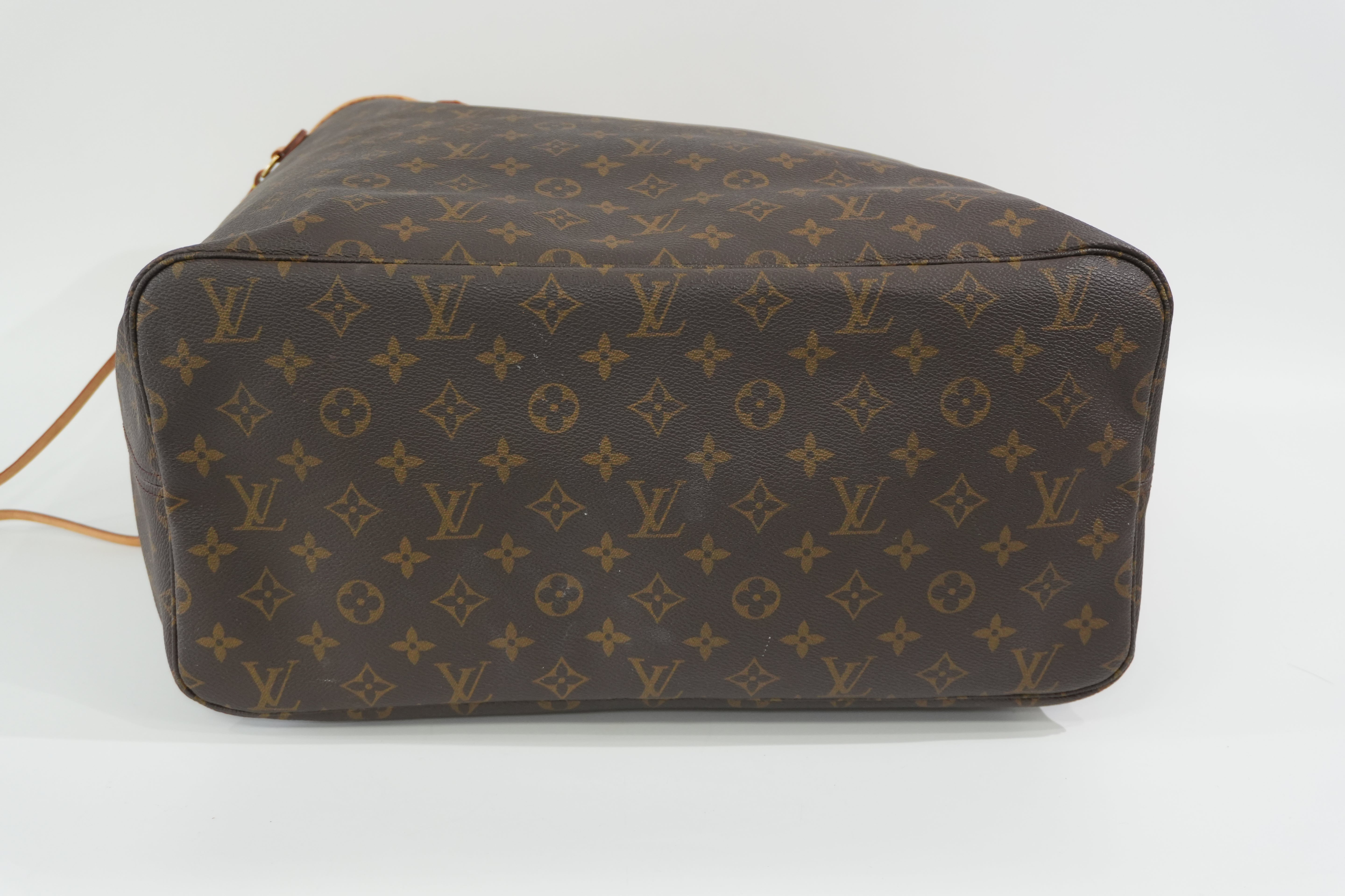 Pre-owned Louis Vuitton Monogram Neverfull GM Tote Bag
