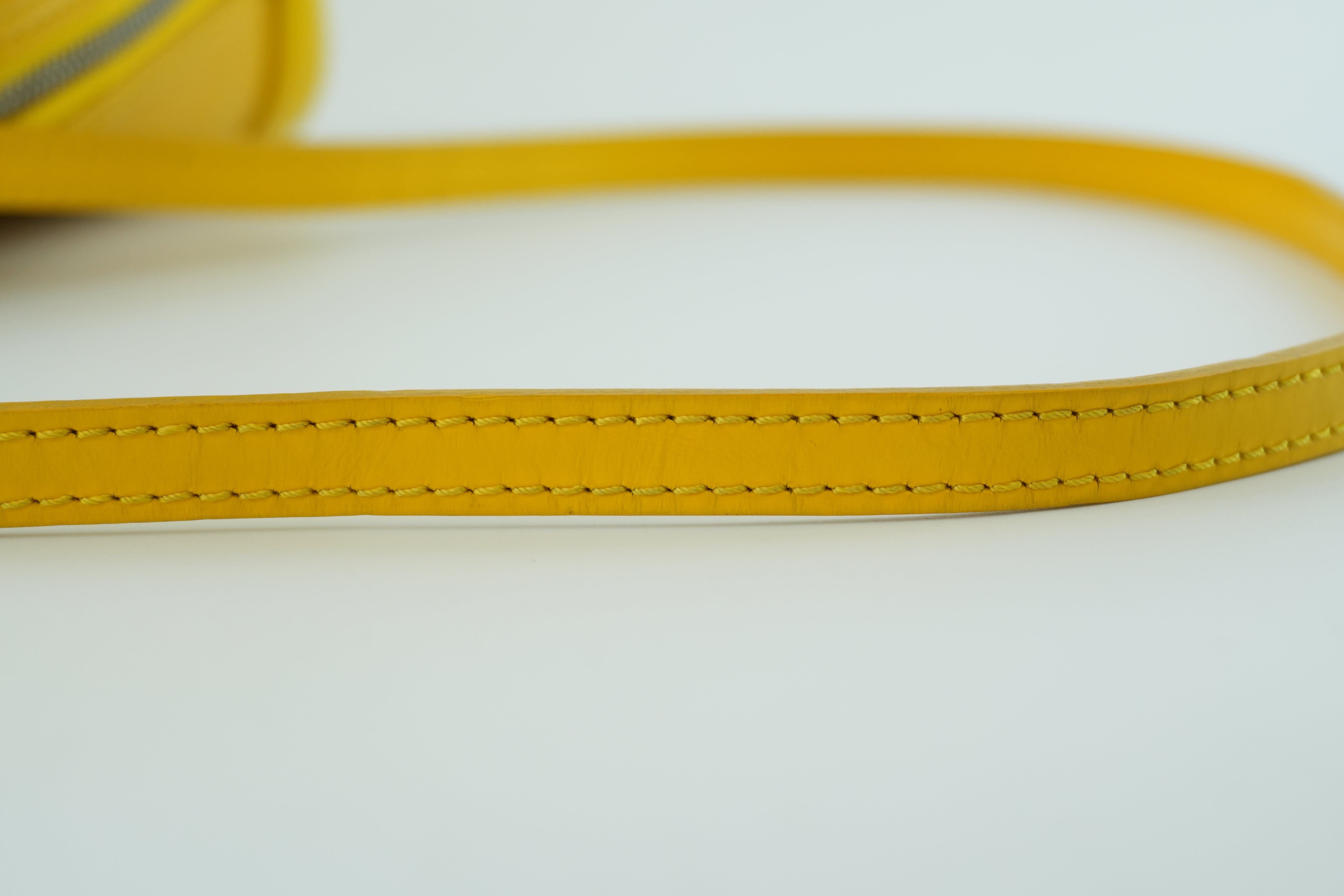 Louis Vuitton Alma Handbag BB Yellow Used