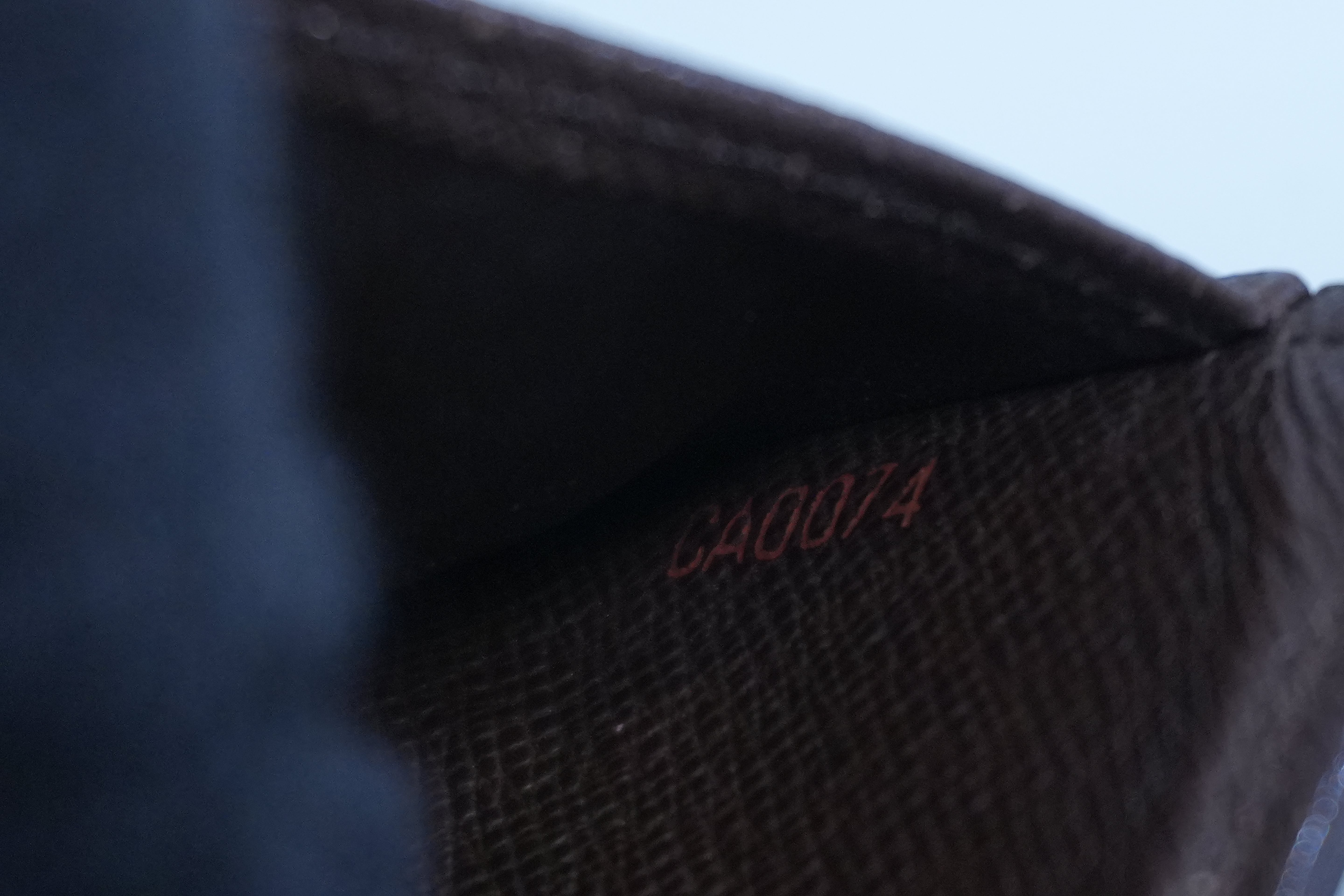 Pre-owned Louis Vuitton Damier Ebene Compact Wallet