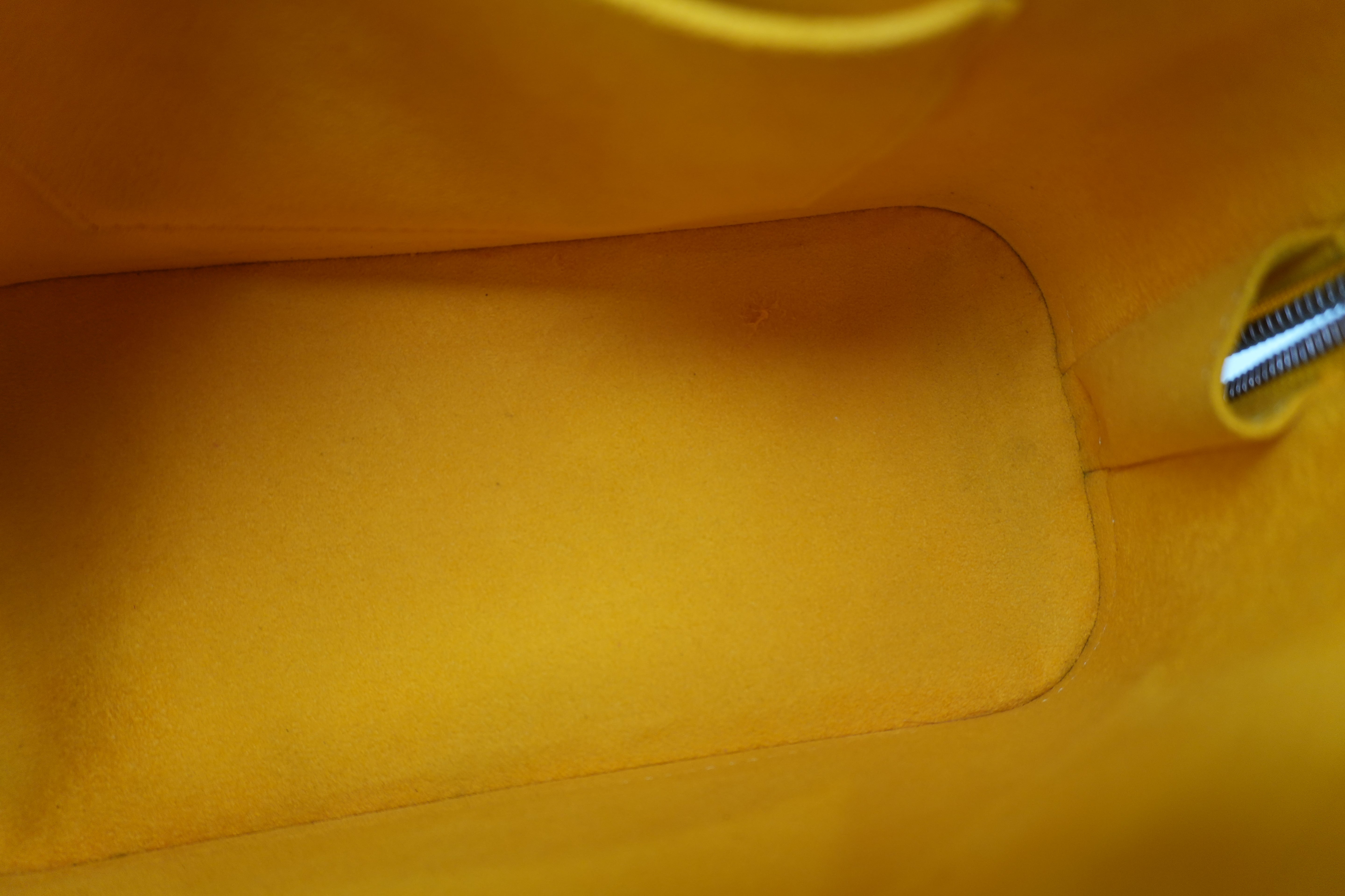 Louis Vuitton Alma Handbag BB Yellow Used