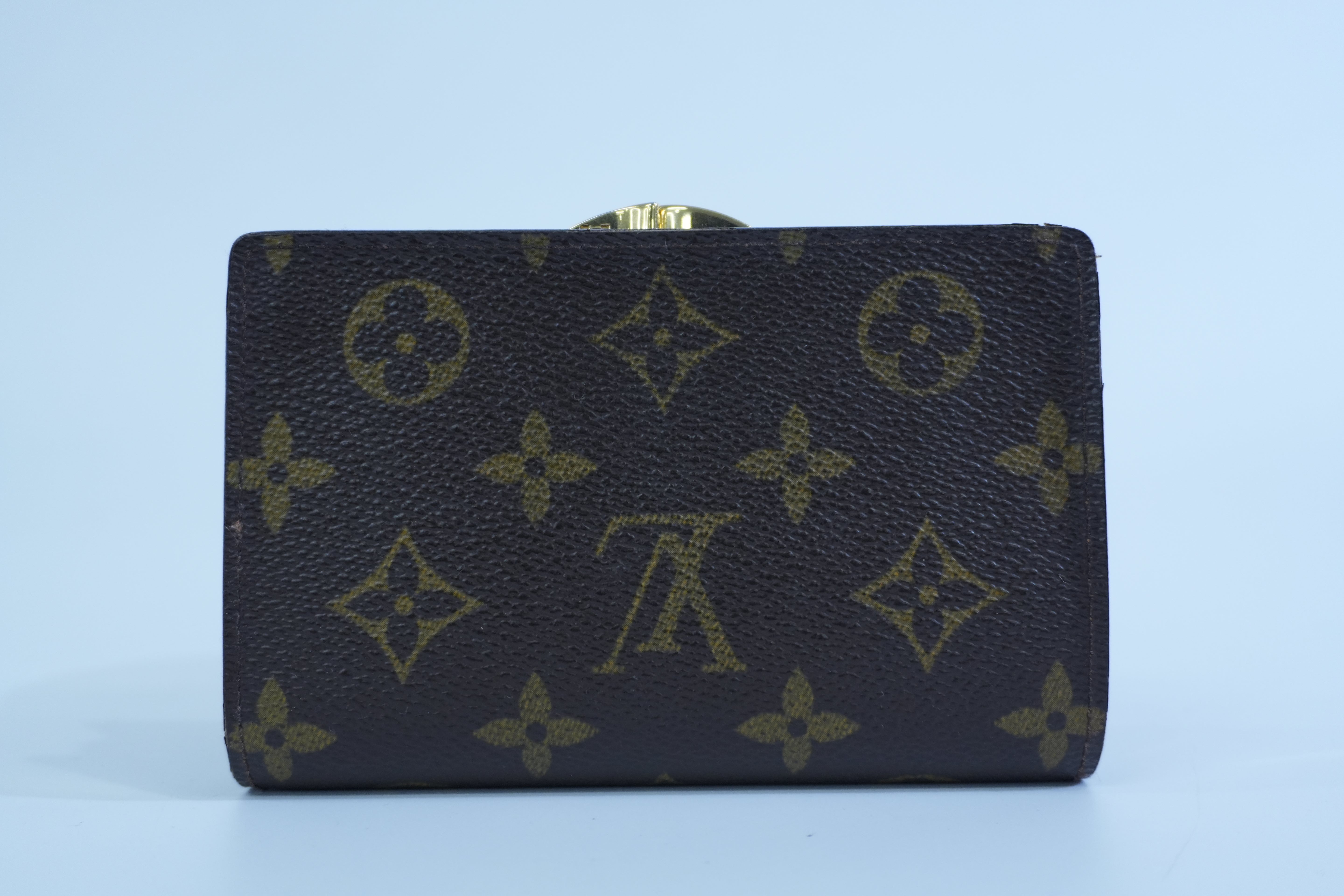 Pre-owned Louis Vuitton Monogram Kisslock Wallet