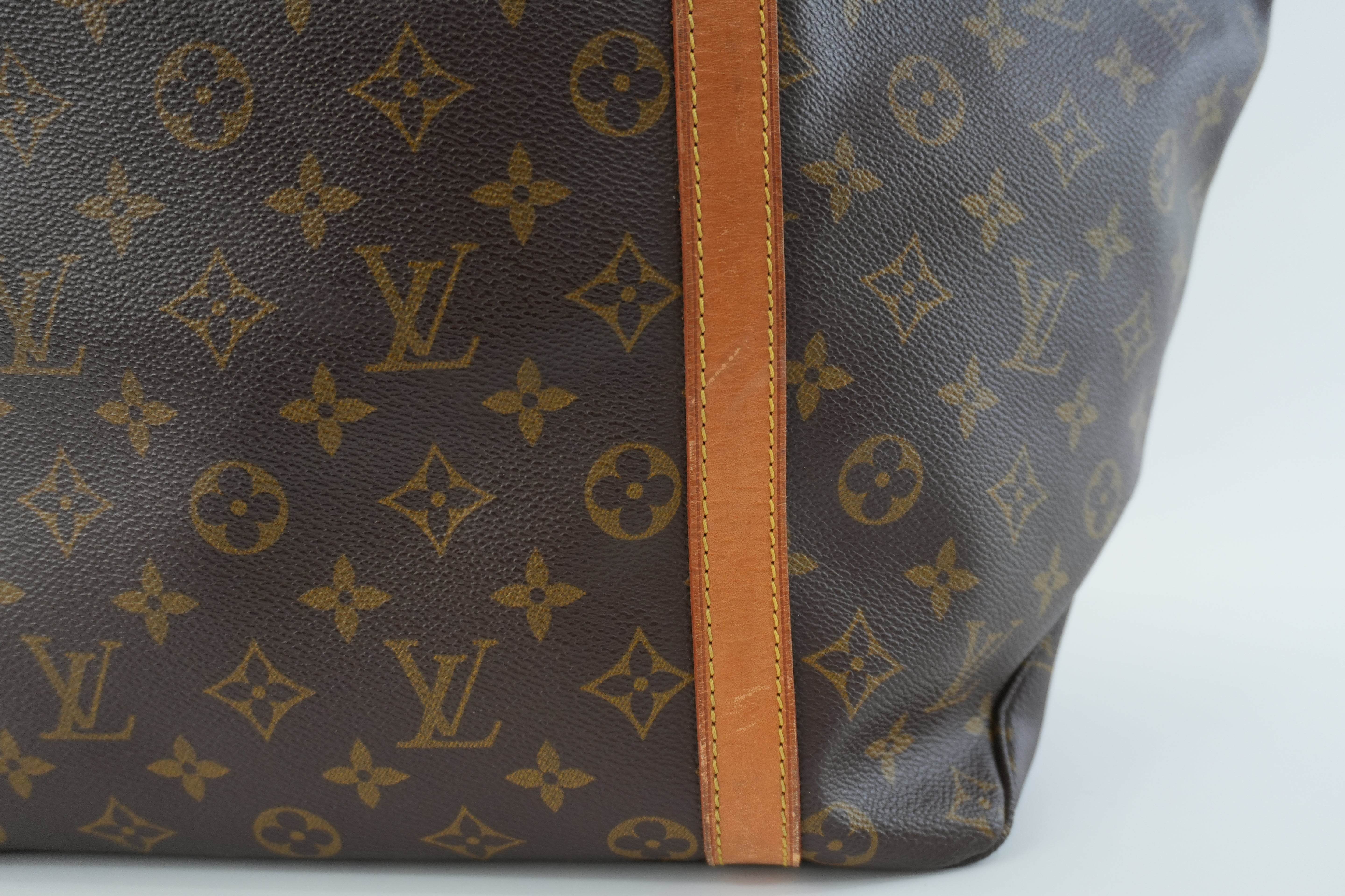 Louis Vuitton Monogram Sac Shopping GM Shoulder Tote Bag Used