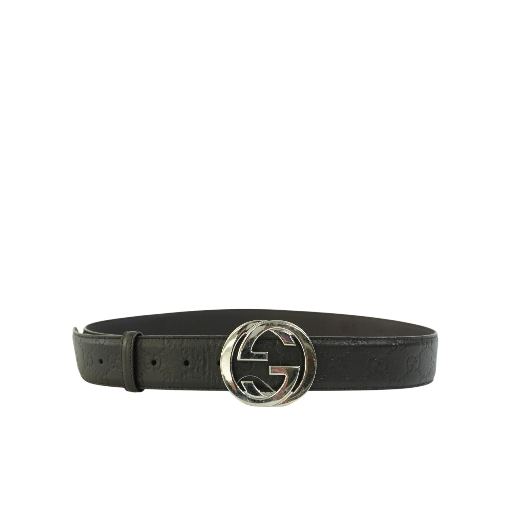 Pre-owned Gucci Belt Brown