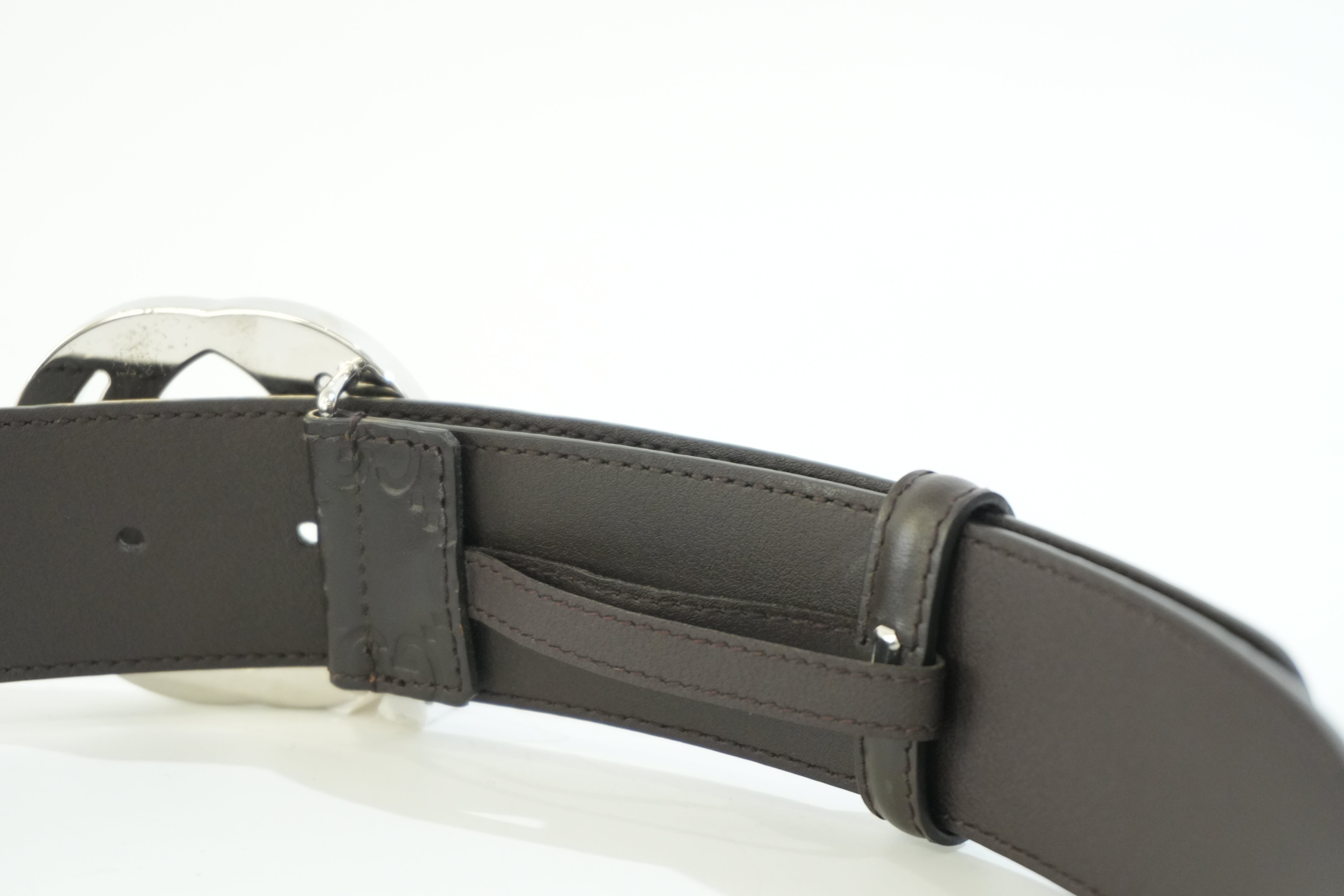 Pre-owned Gucci Belt Brown