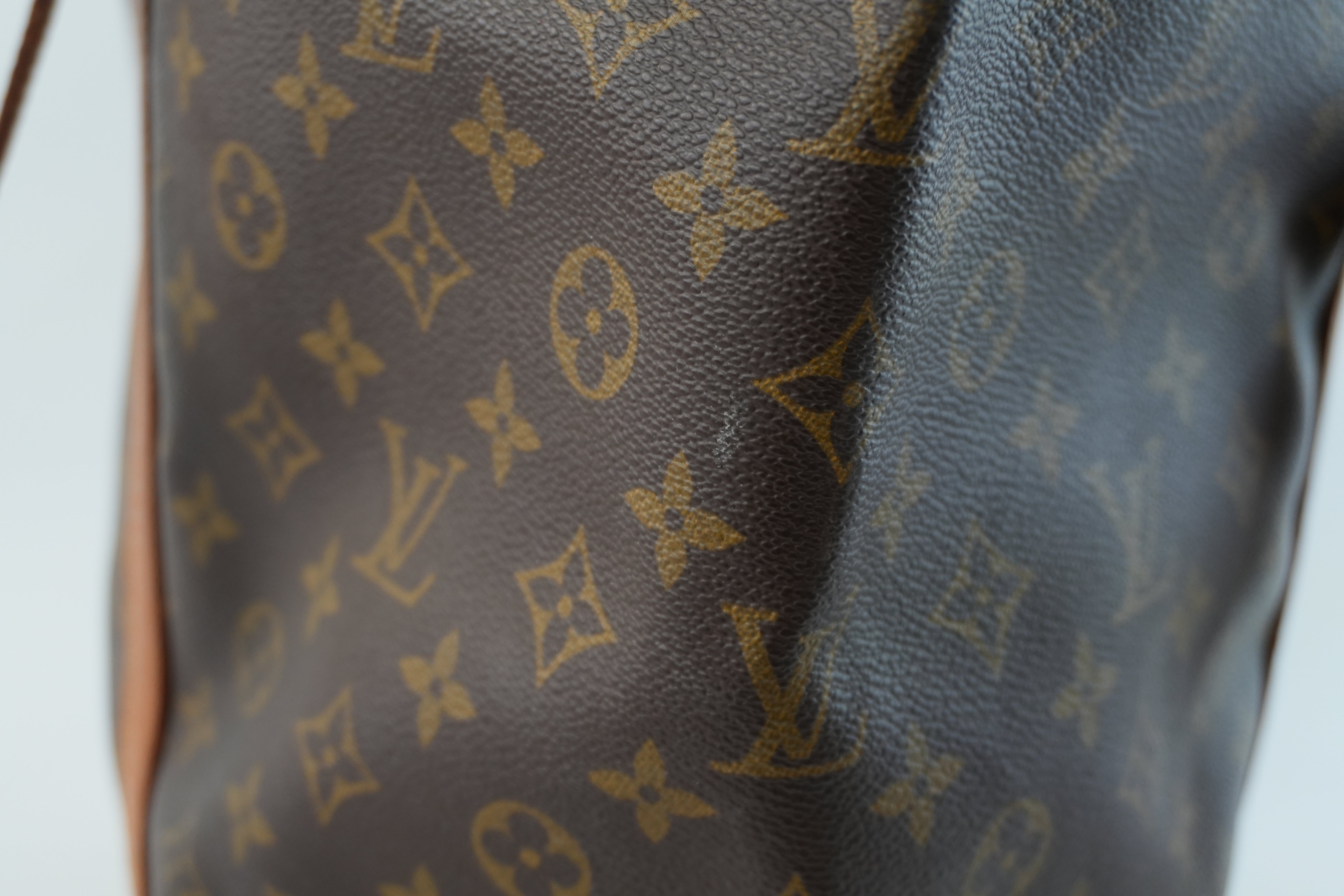 Louis Vuitton Monogram Sac Shopping GM Shoulder Tote Bag Used