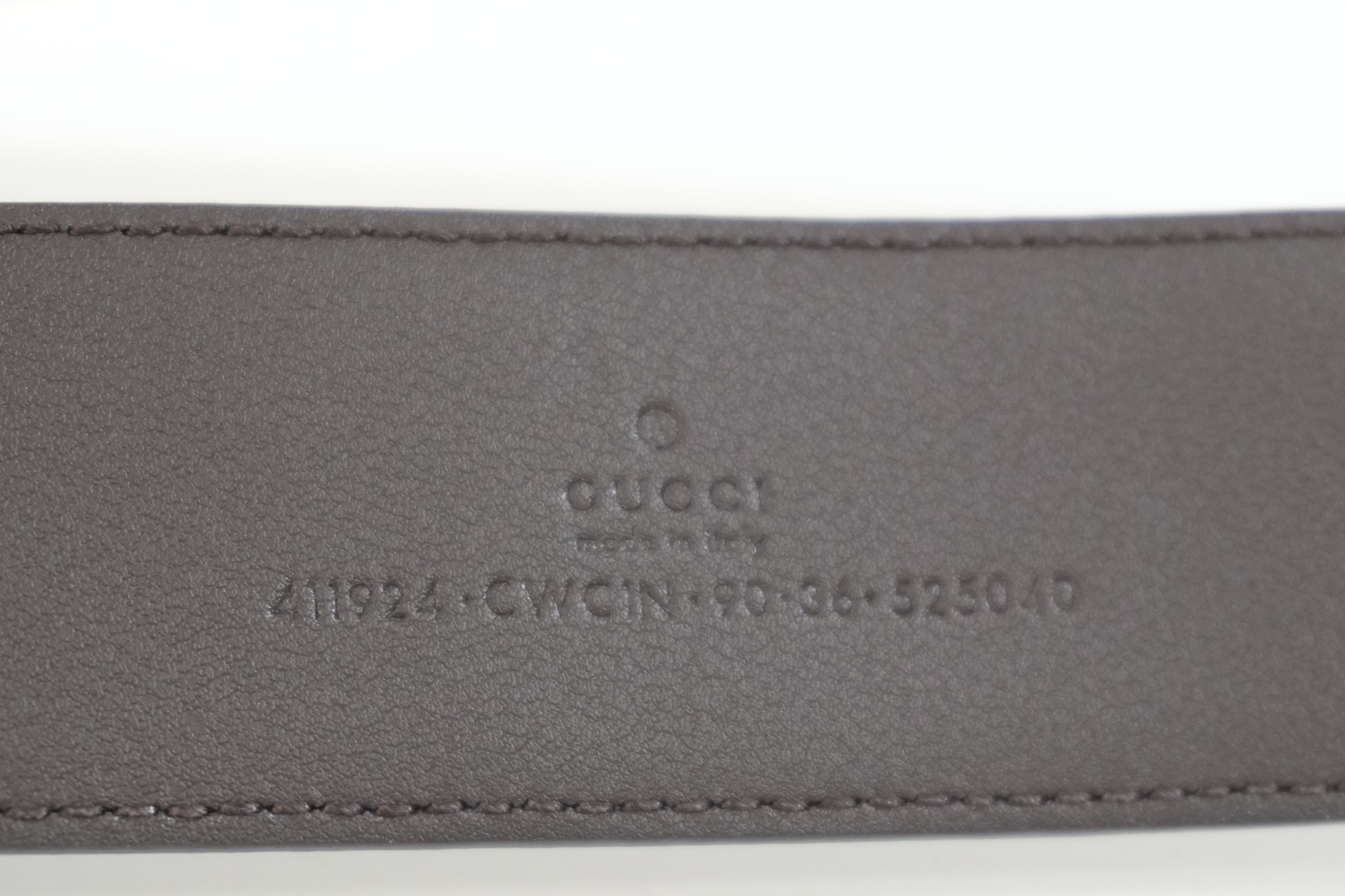 Pre-owned Gucci Belt Brown