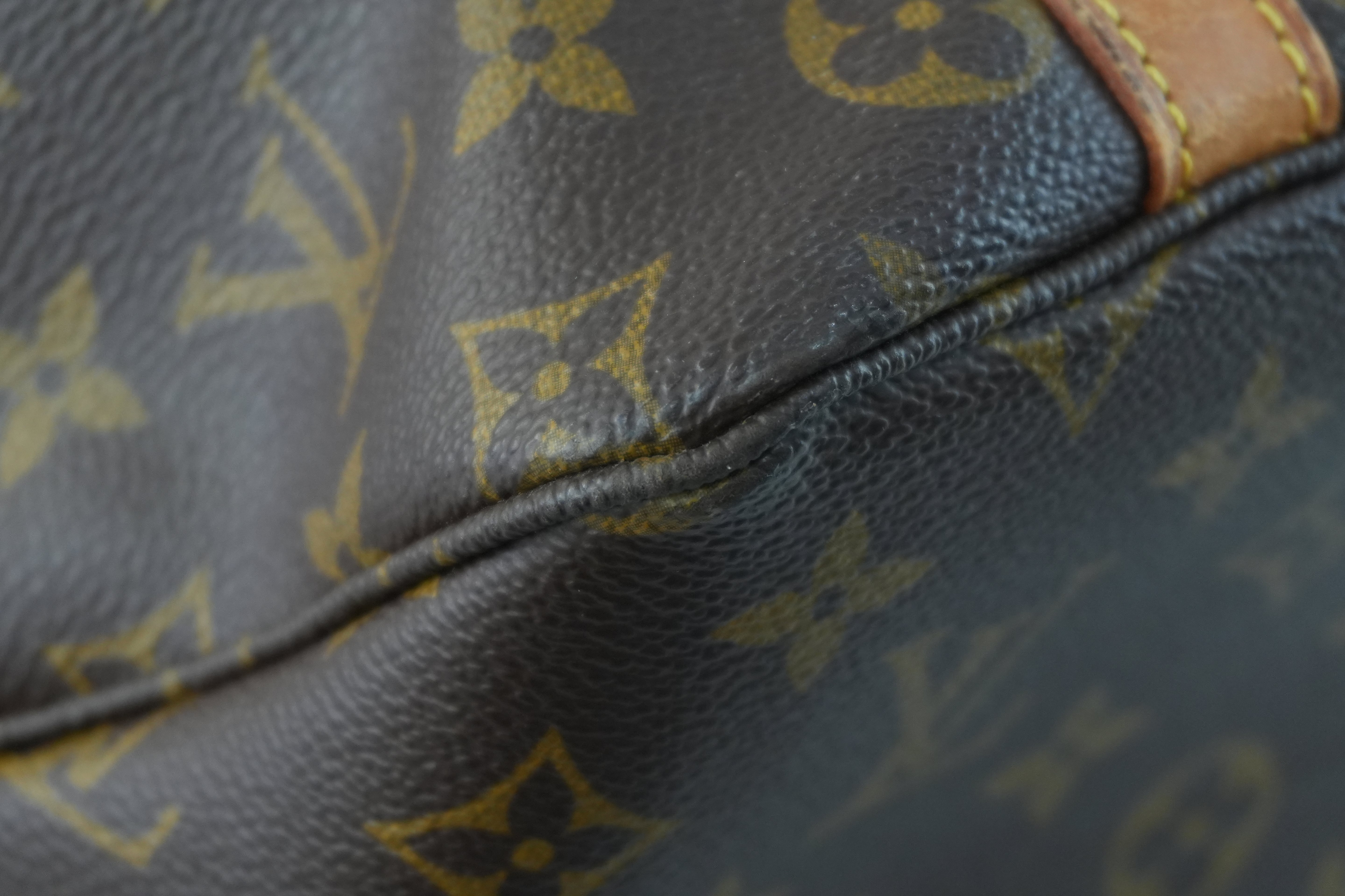 Louis Vuitton Monogram Sac Shopping GM Shoulder Tote Bag Used