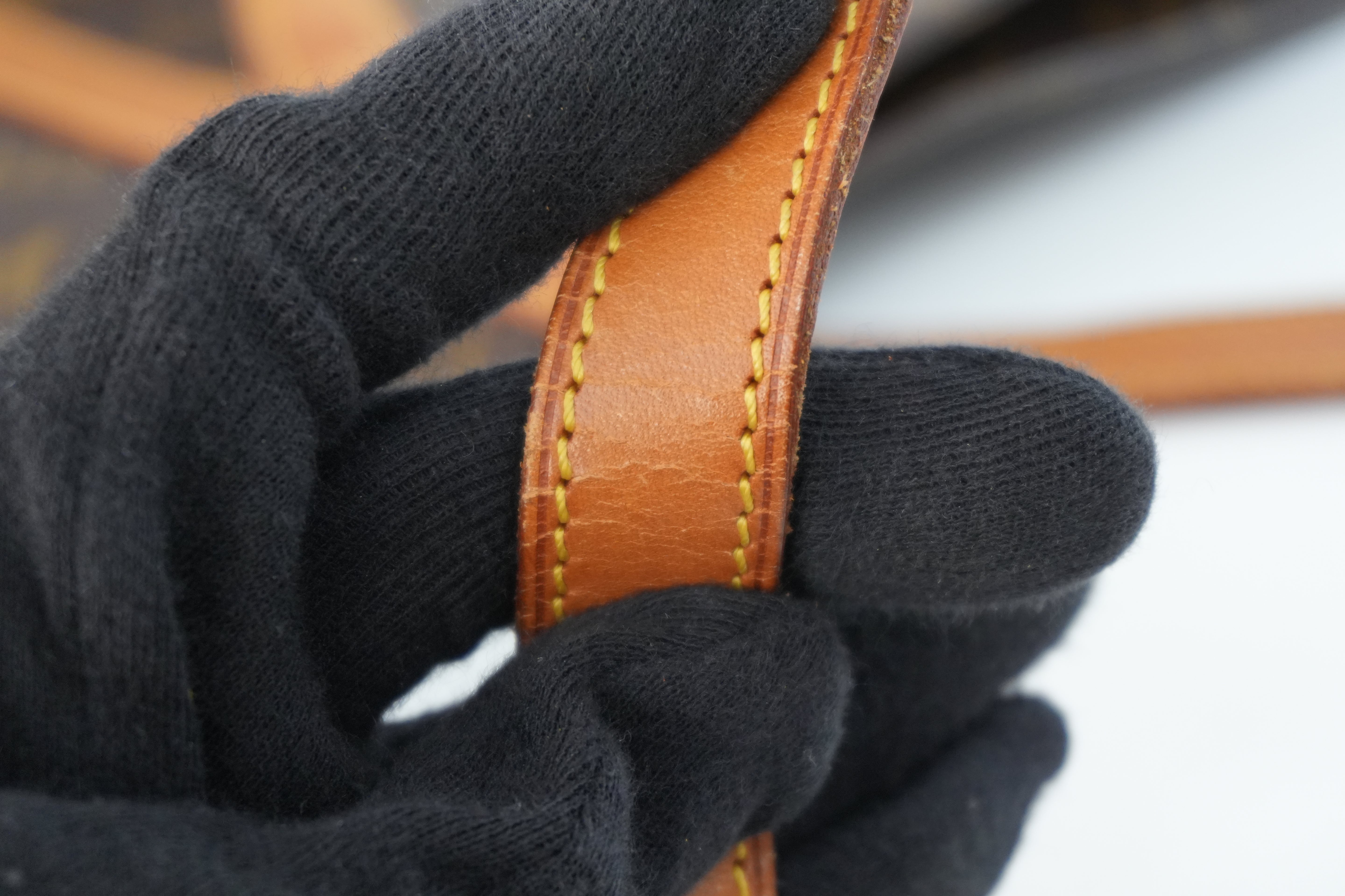 Louis Vuitton Monogram Sac Shopping GM Shoulder Tote Bag Used