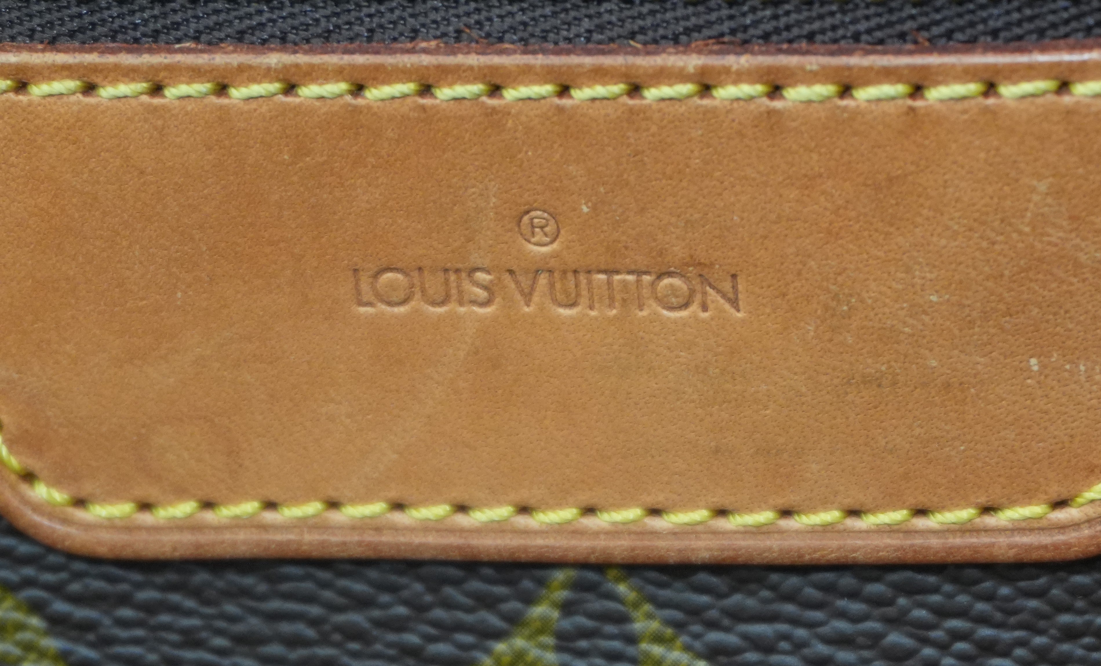 Louis Vuitton Monogram Sac Shopping GM Shoulder Tote Bag Used