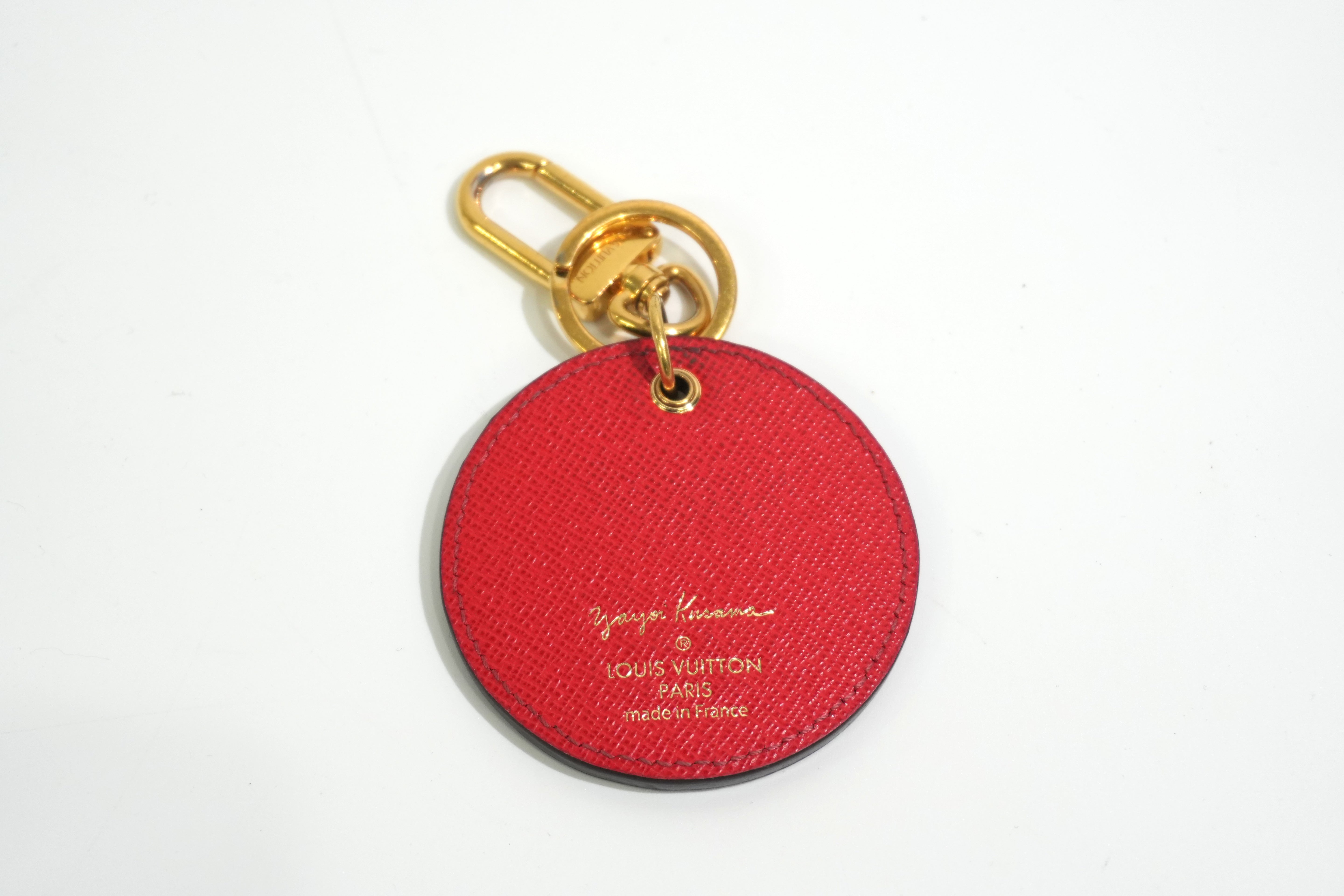 Pre-owned Louis Vuitton Bag Charm Red
