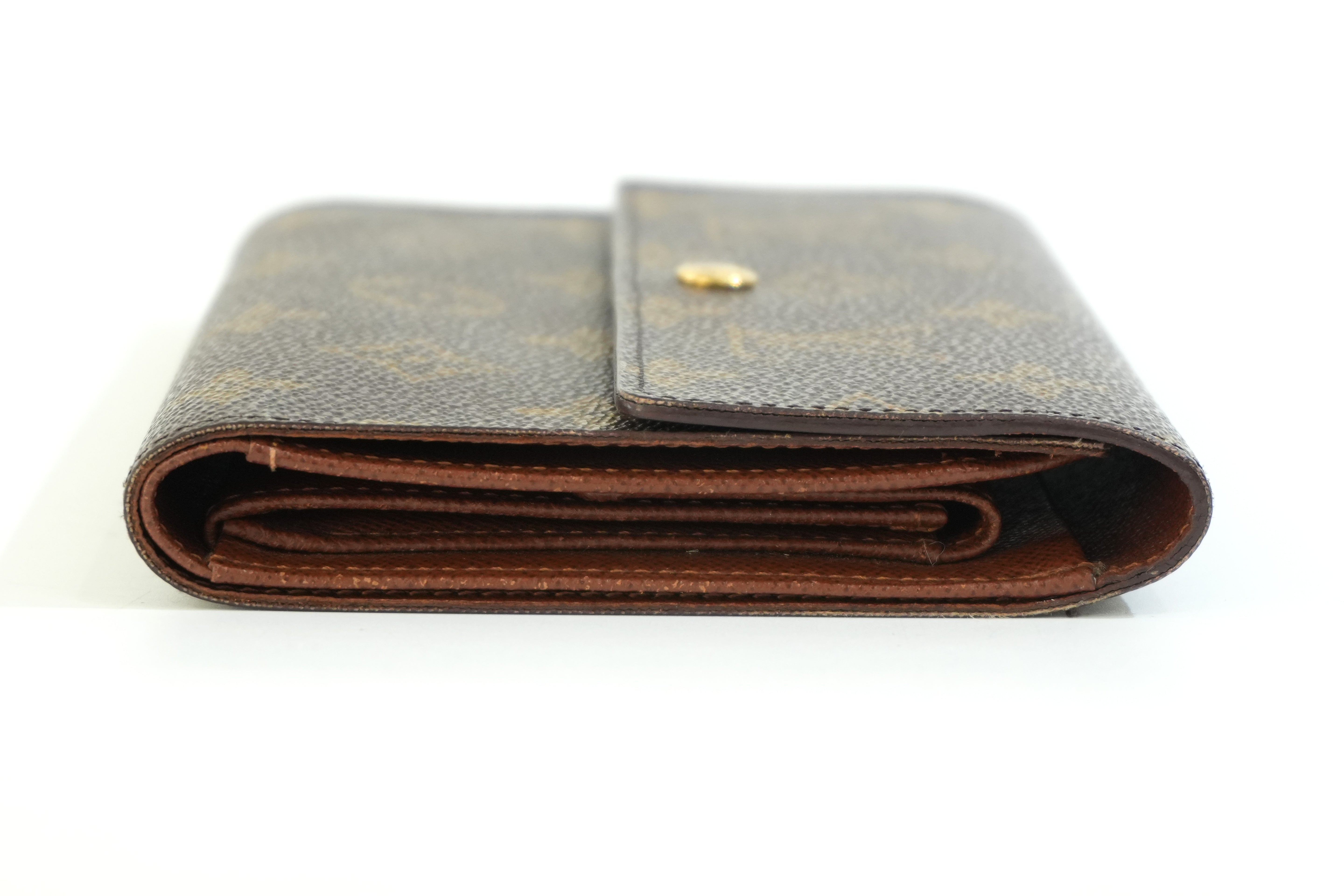 Pre-owned Louis Vuitton Monogram Short Wallet