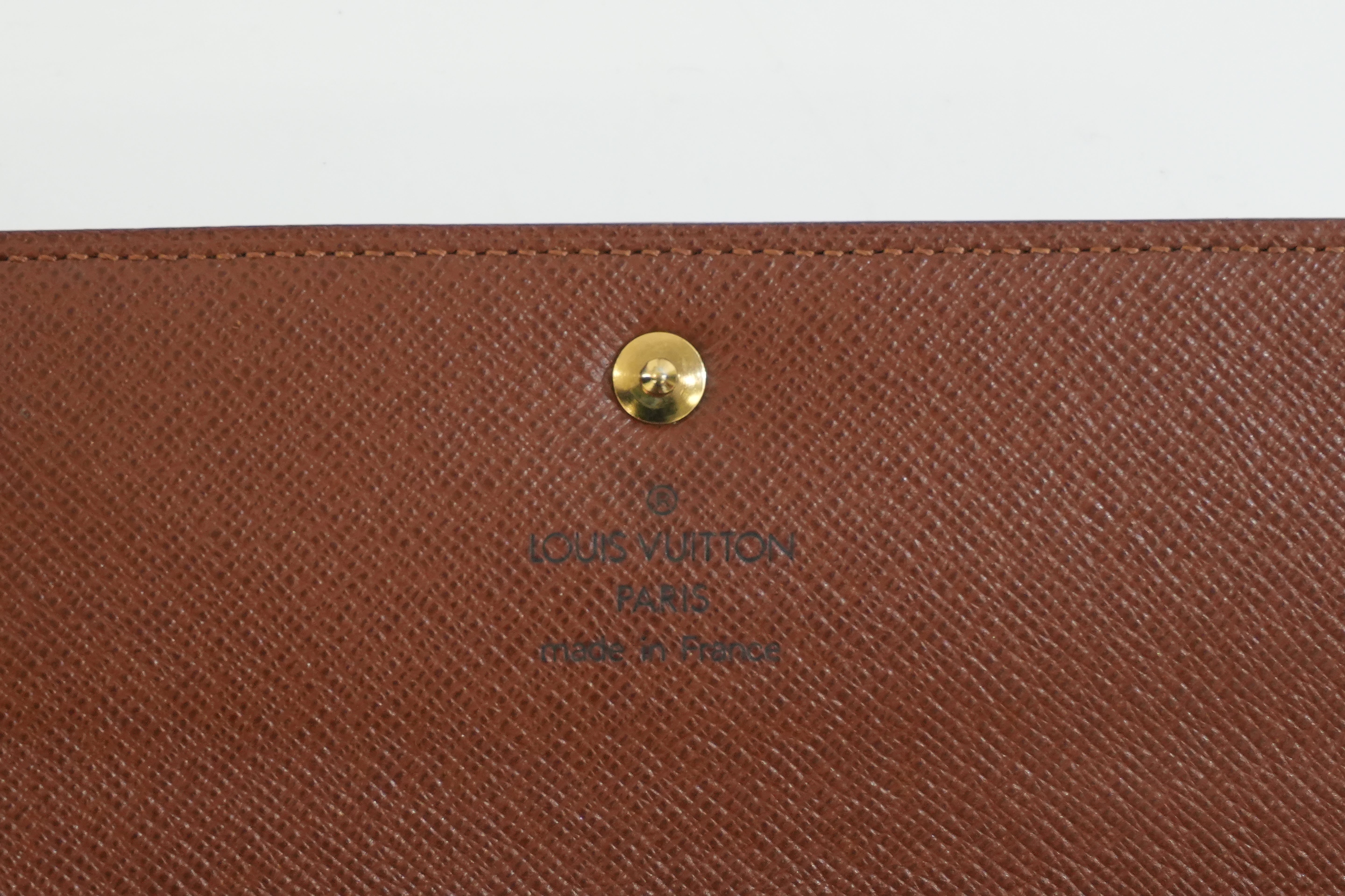 Pre-owned Louis Vuitton Monogram Short Wallet
