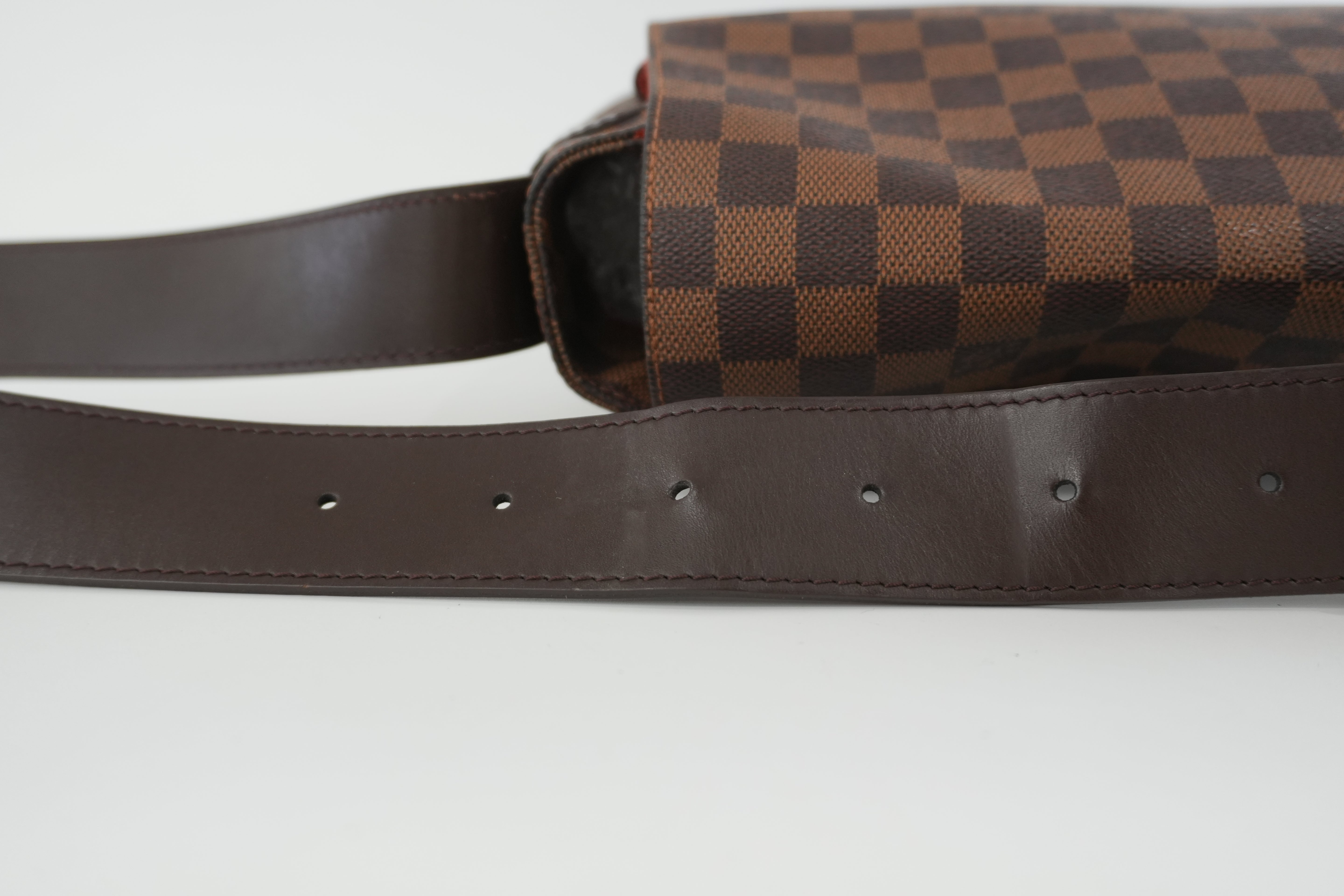 Louis Vuitton Damier Ebene Bastille Messenger Bag Used