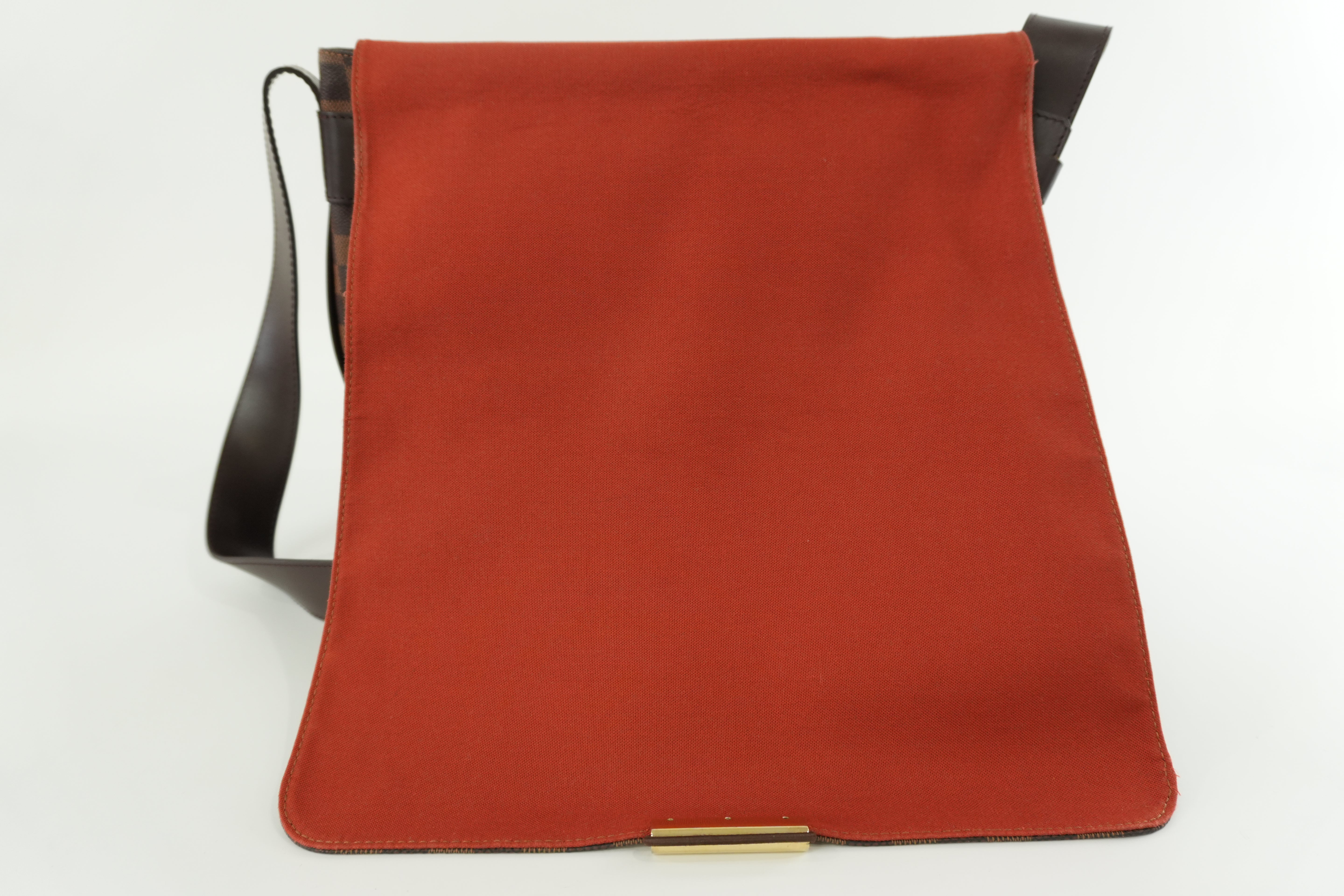 Louis Vuitton Damier Ebene Bastille Messenger Bag Used