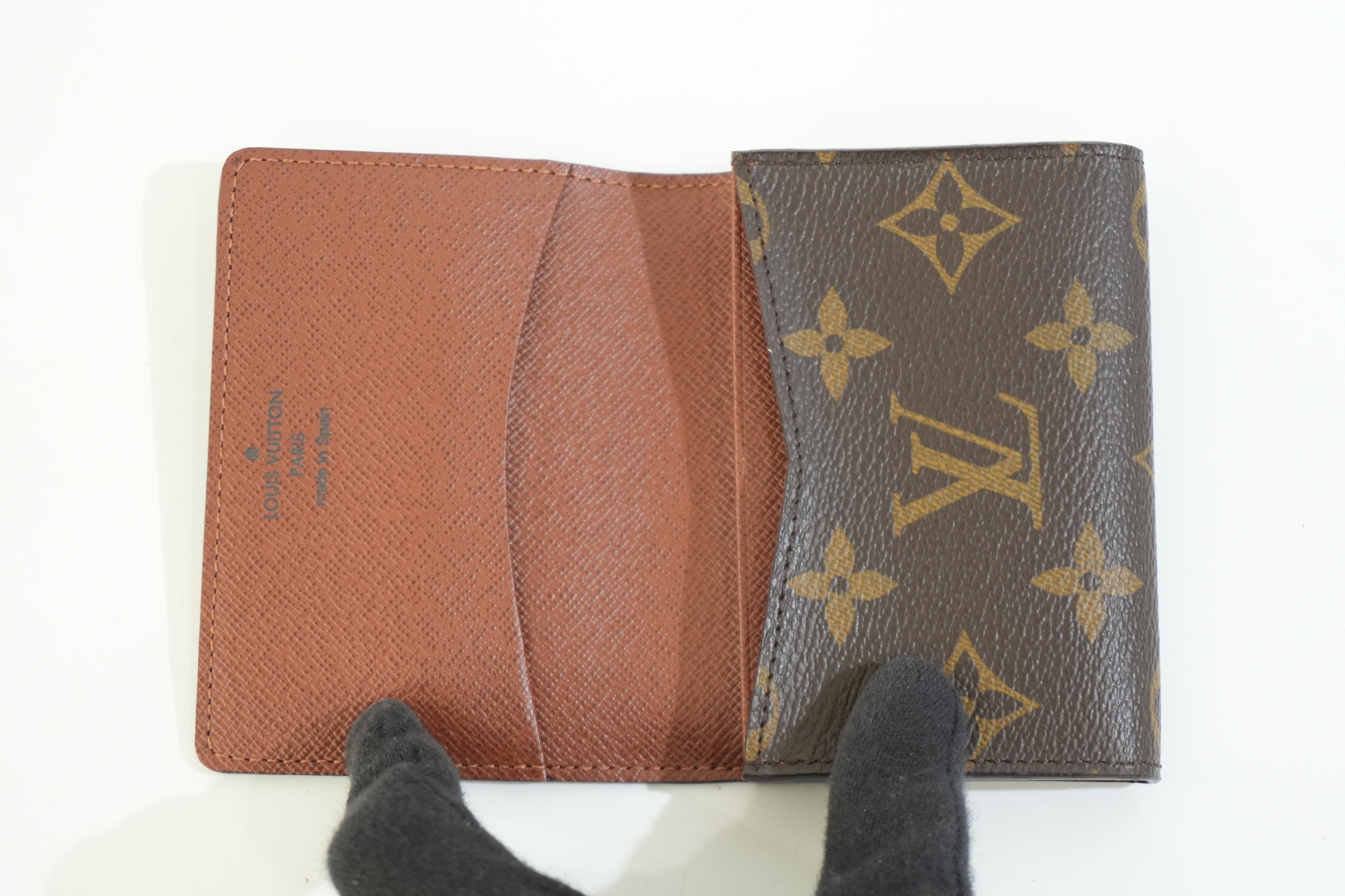 Pre-owned Louis Vuitton Monogram Wild Rock Card Case