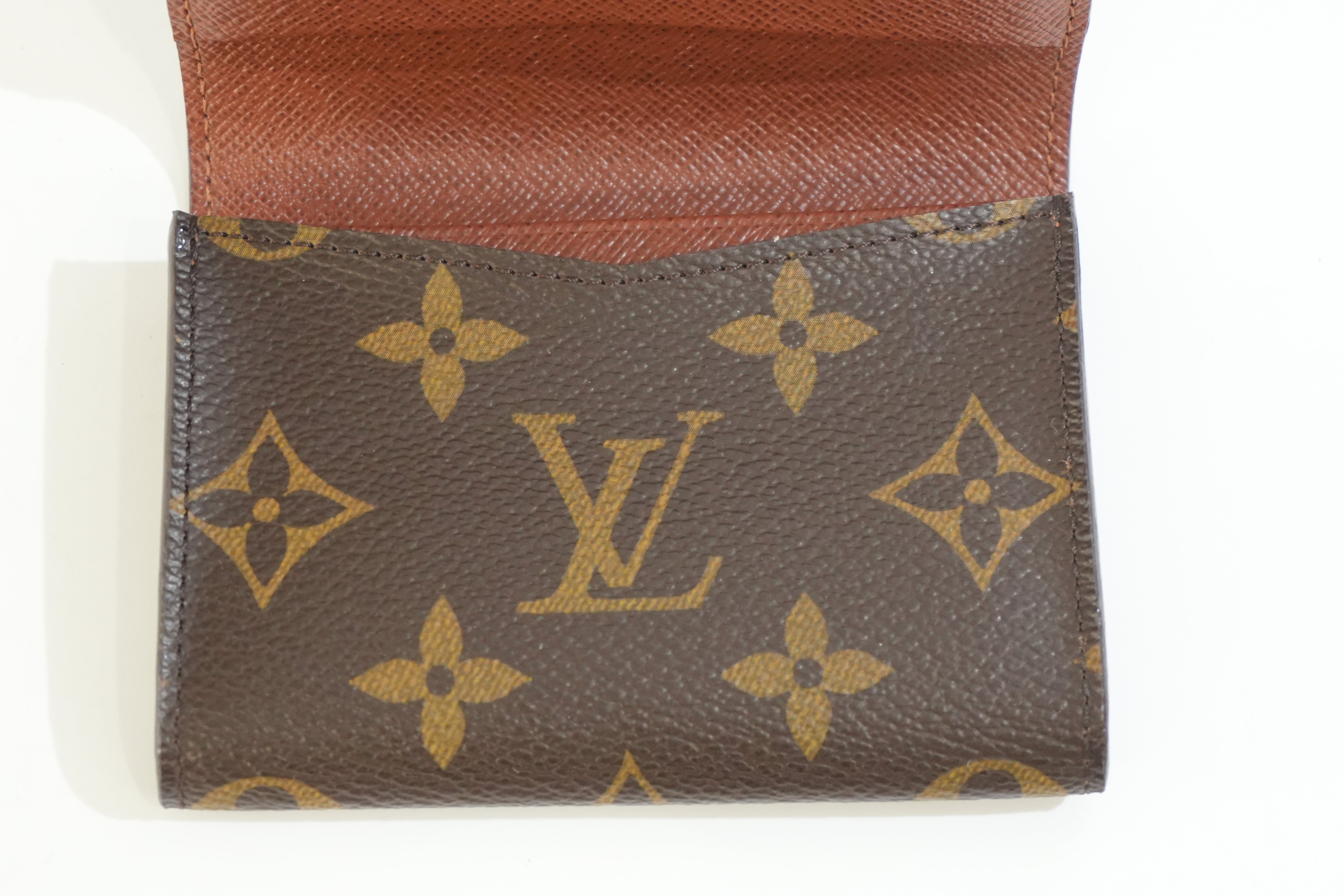 Pre-owned Louis Vuitton Monogram Wild Rock Card Case