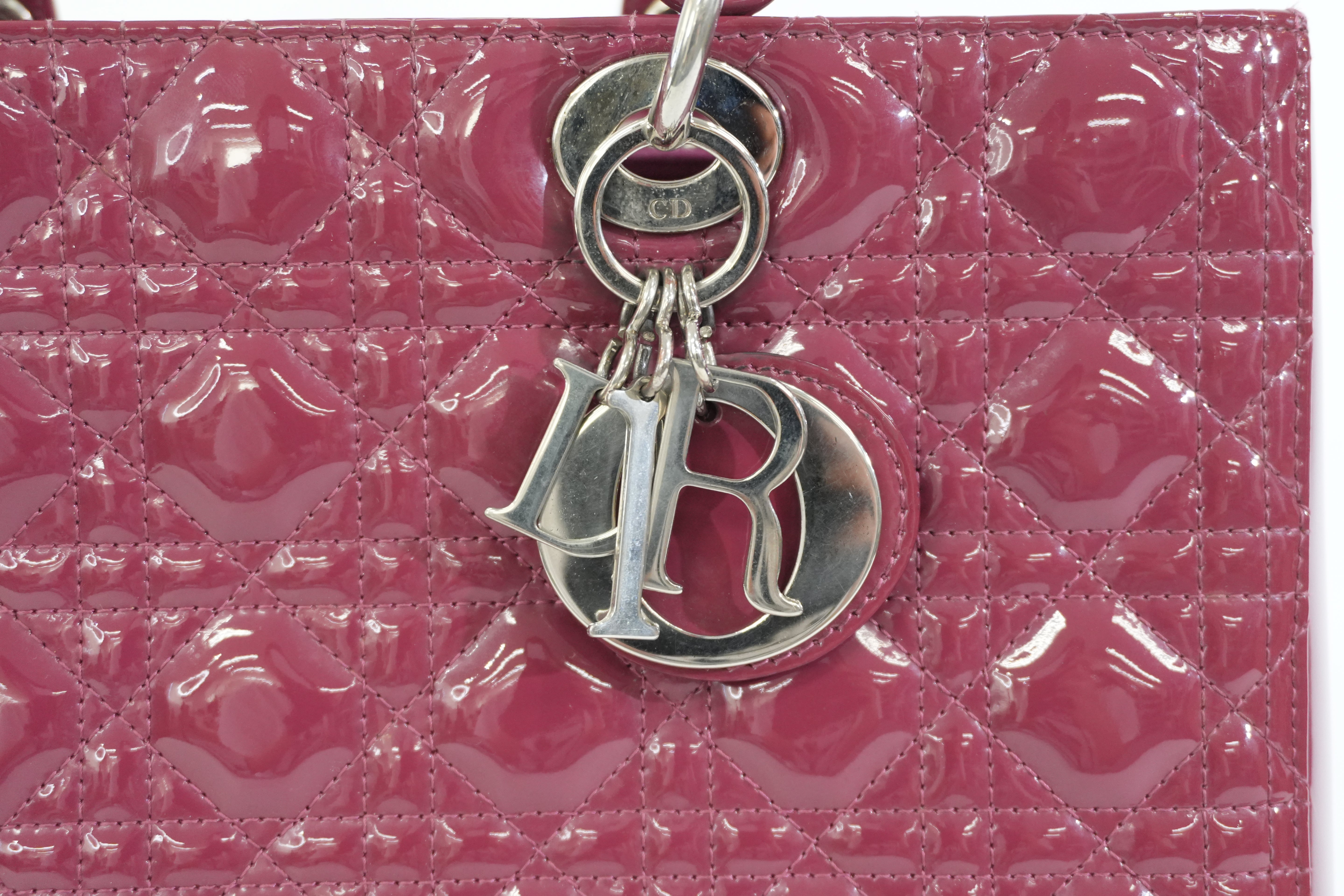 Pre-owned Lady Dior Handbag Pink