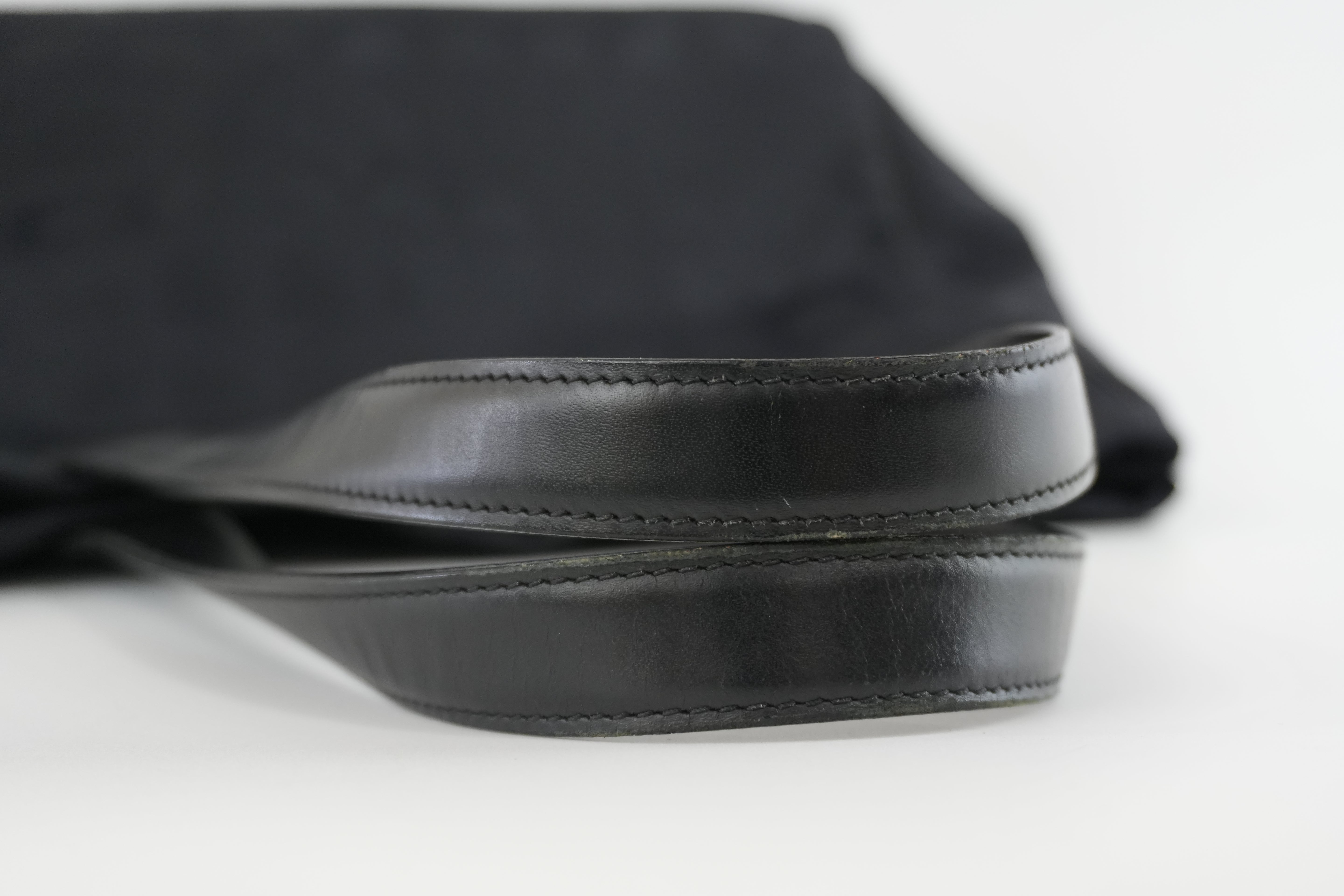 Chanel New Travel Line Tote Bag Black Used