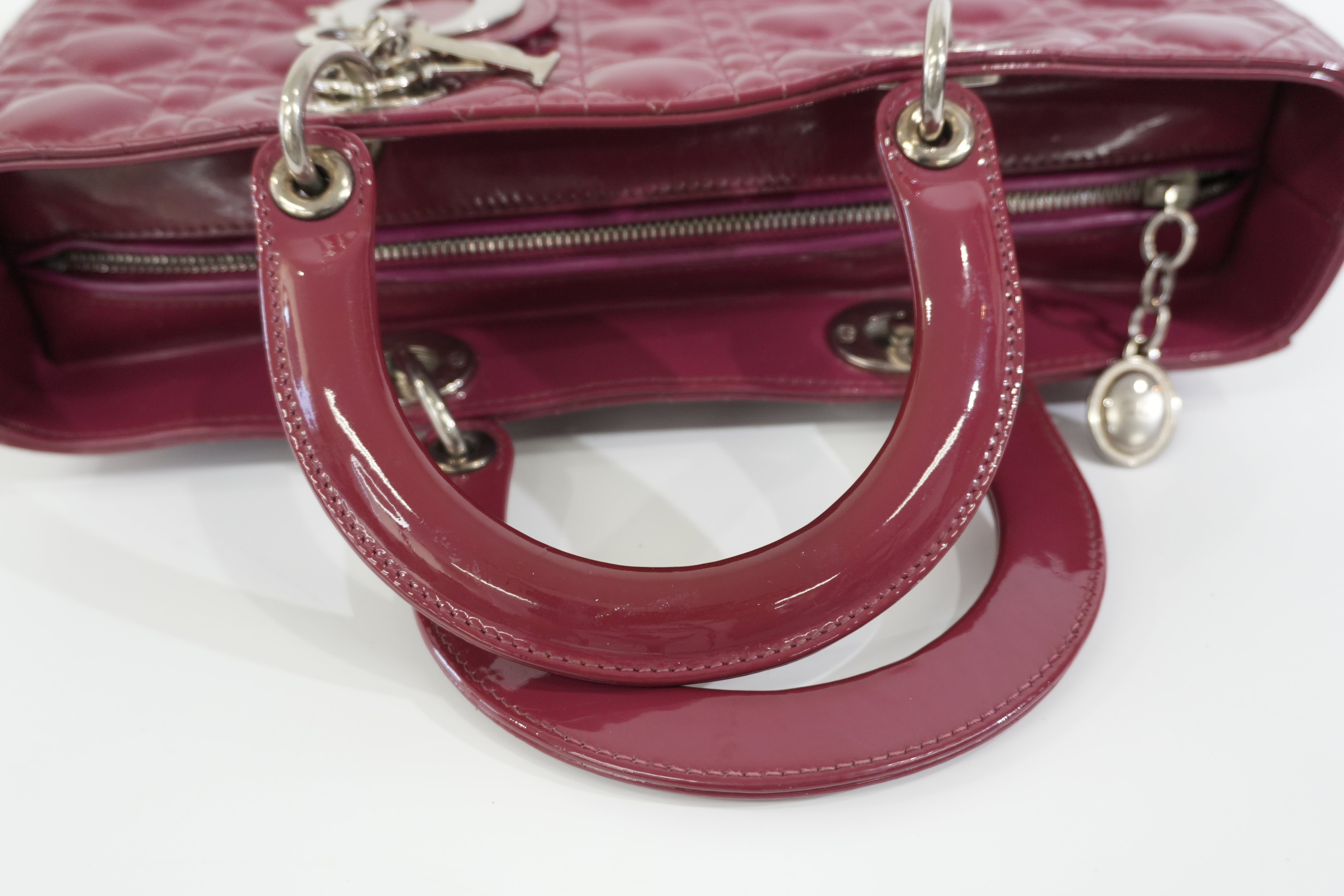 Pre-owned Lady Dior Handbag Pink