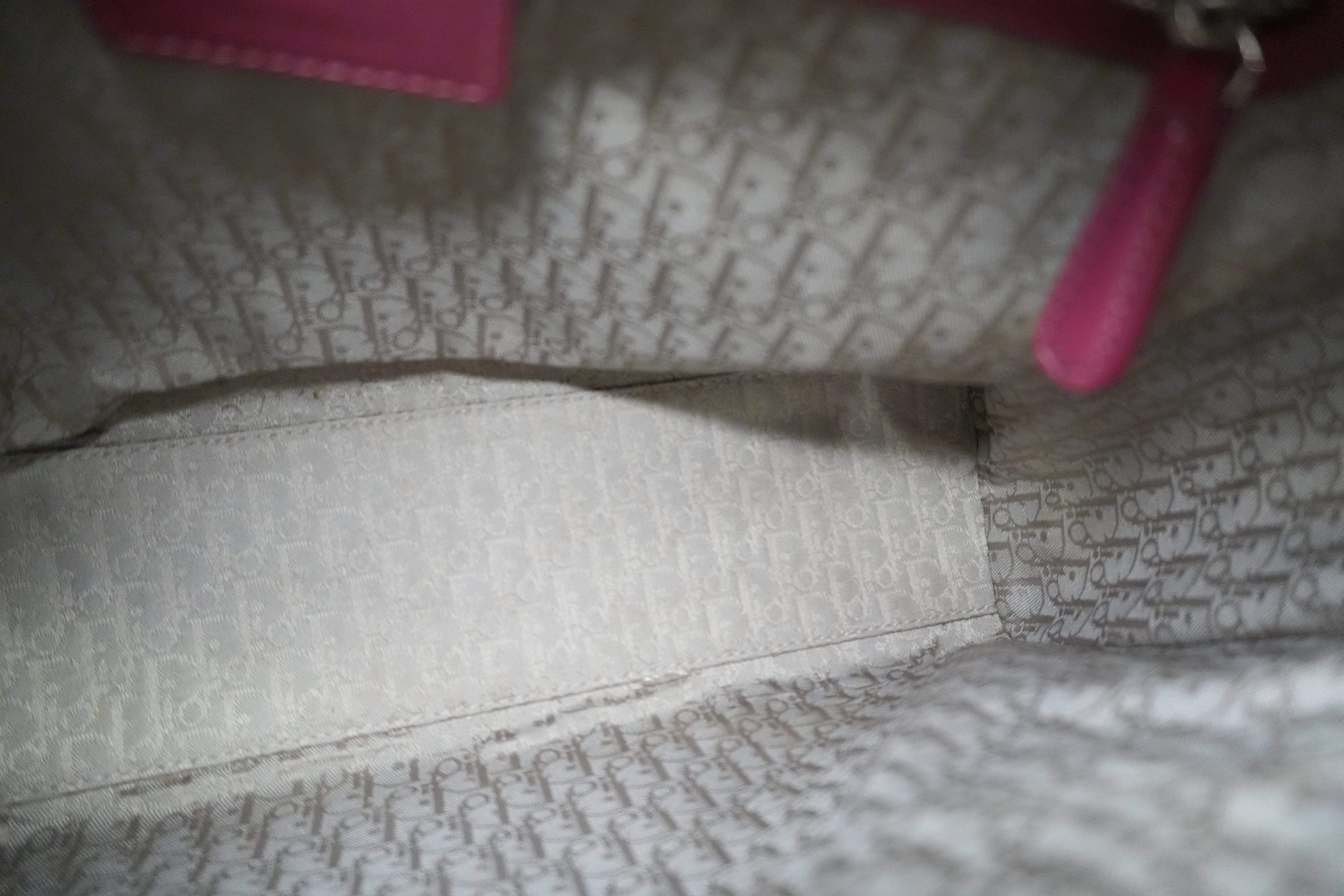 Pre-owned Lady Dior Handbag Pink