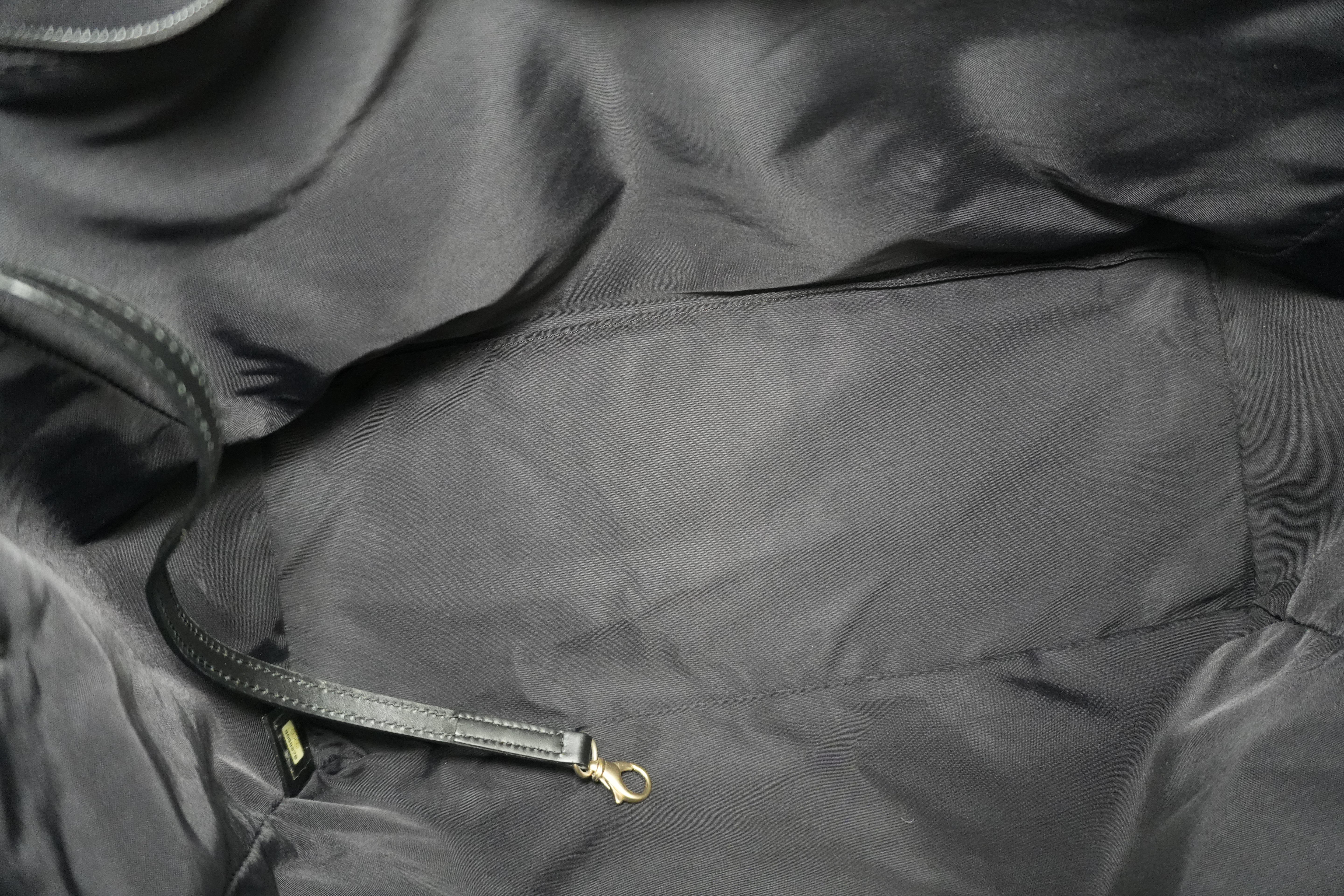 Chanel New Travel Line Tote Bag Black Used