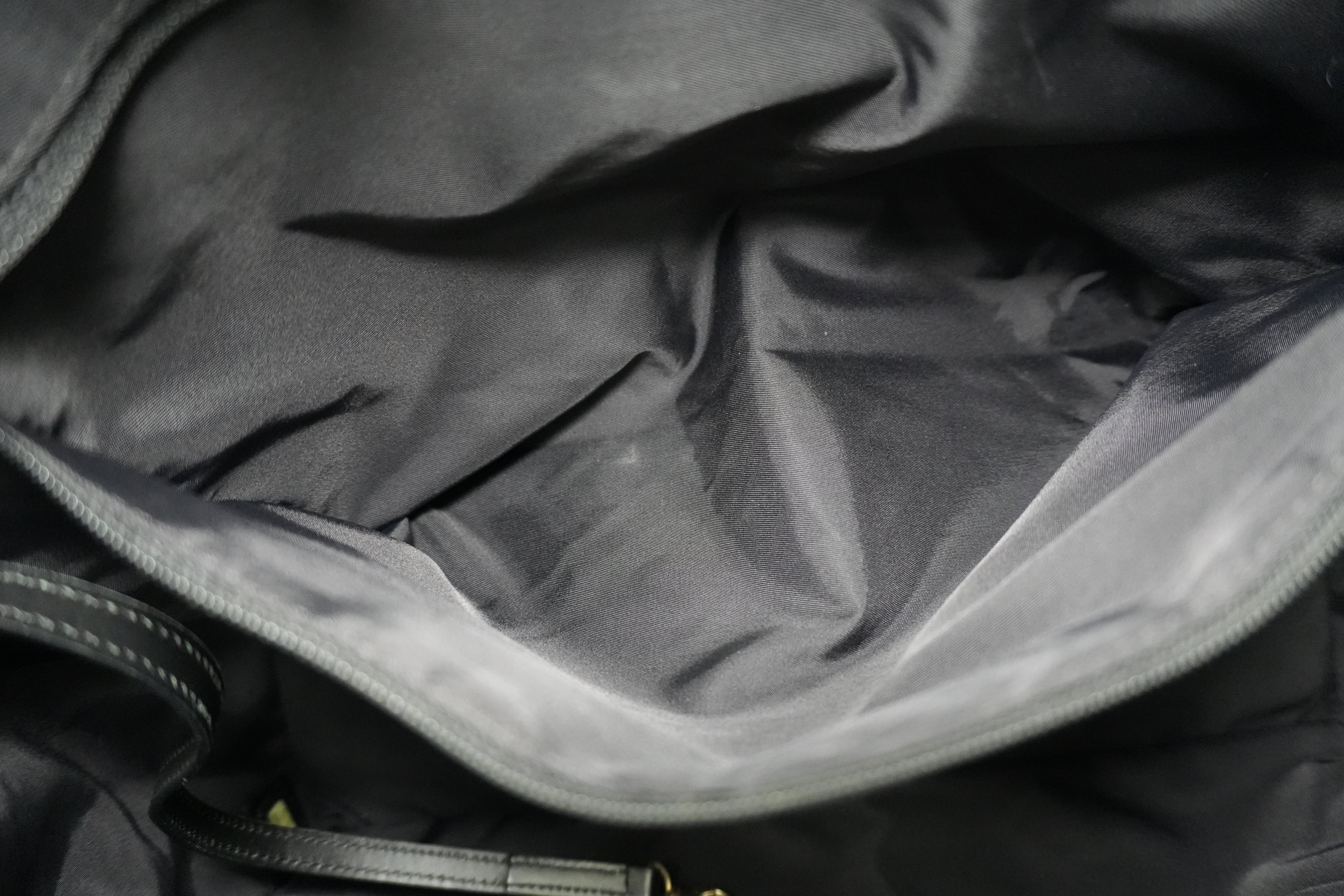 Chanel New Travel Line Tote Bag Black Used