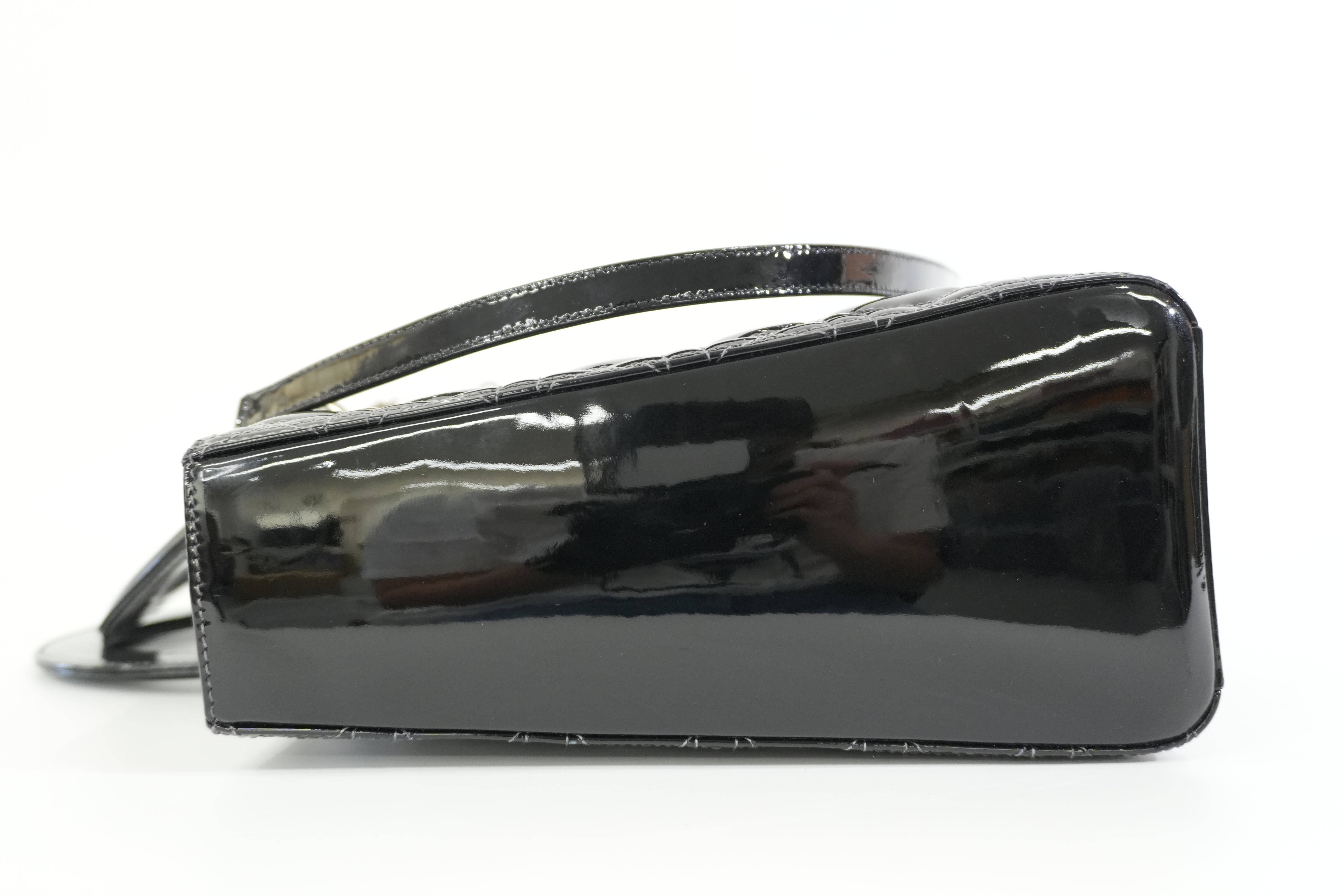 Pre-owned Lady Dior Handbag Black