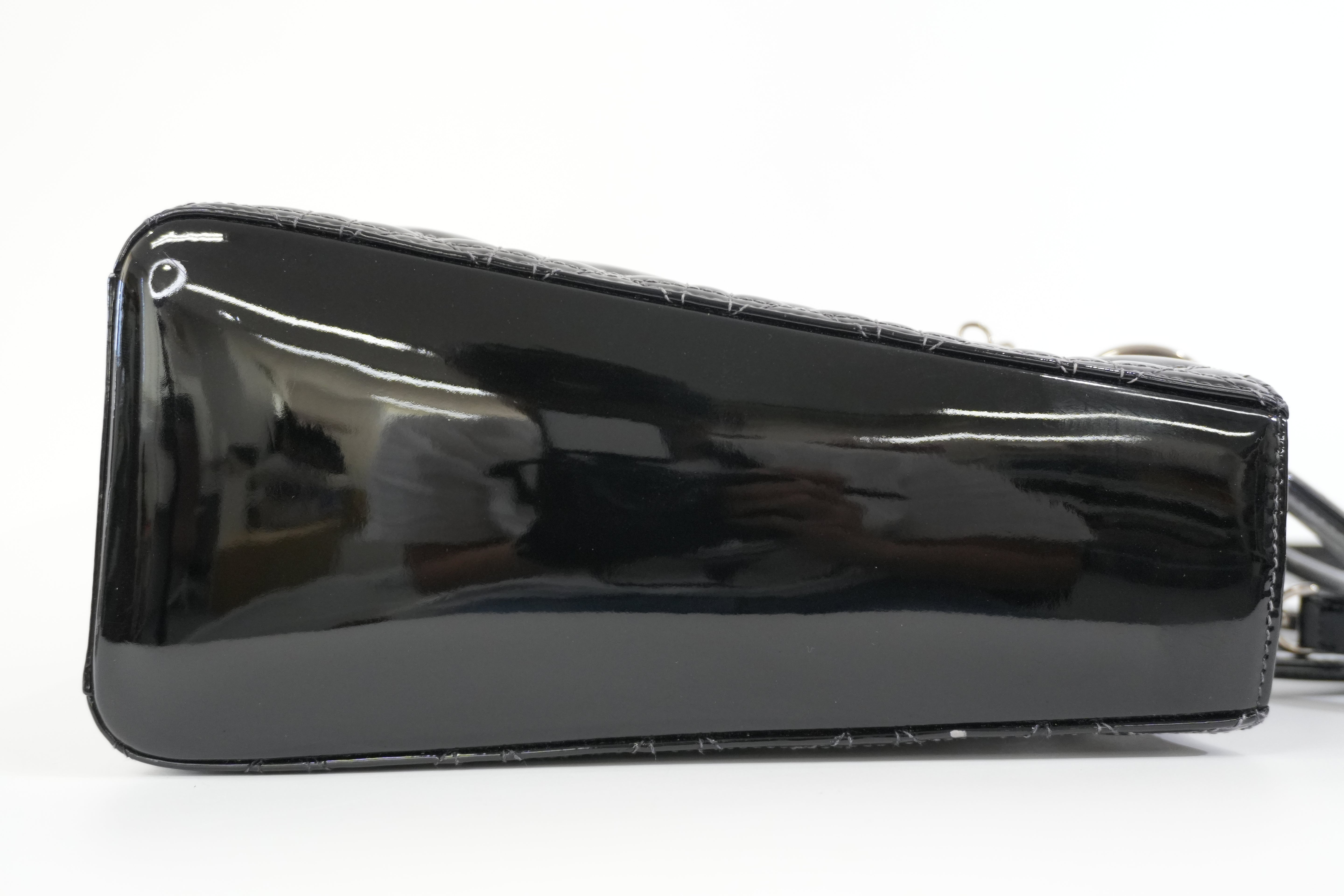 Pre-owned Lady Dior Handbag Black