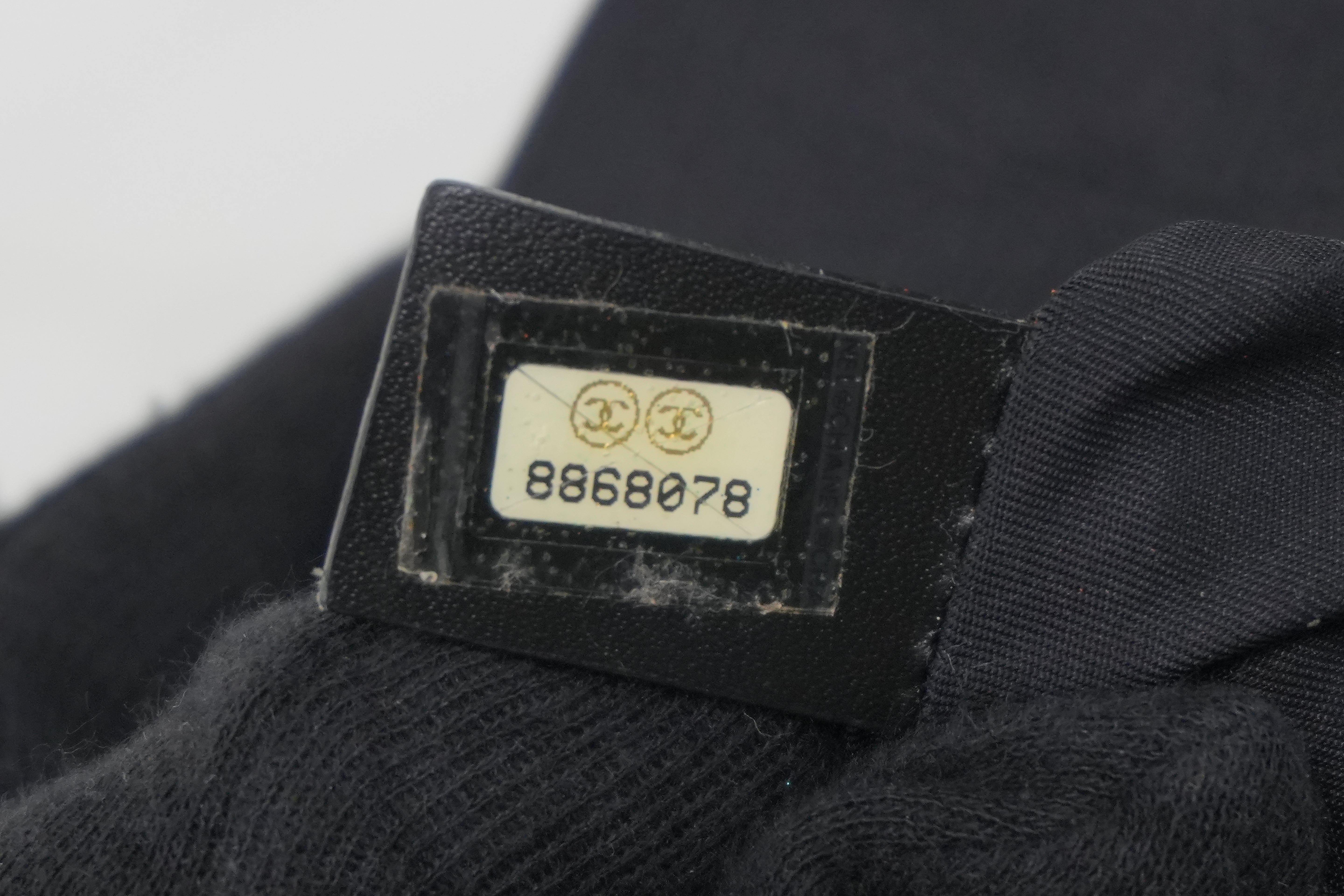 Chanel New Travel Line Tote Bag Black Used