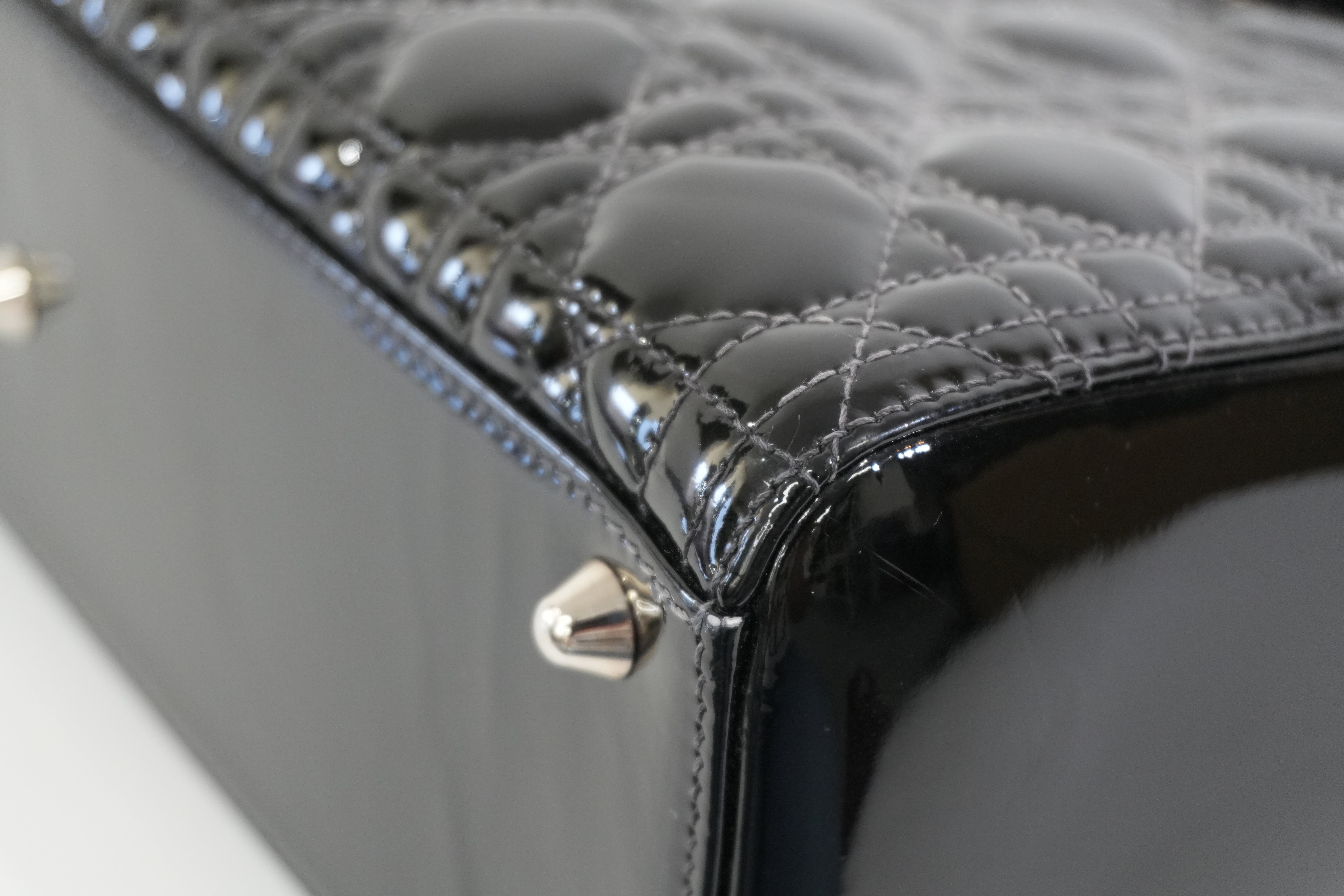 Pre-owned Lady Dior Handbag Black