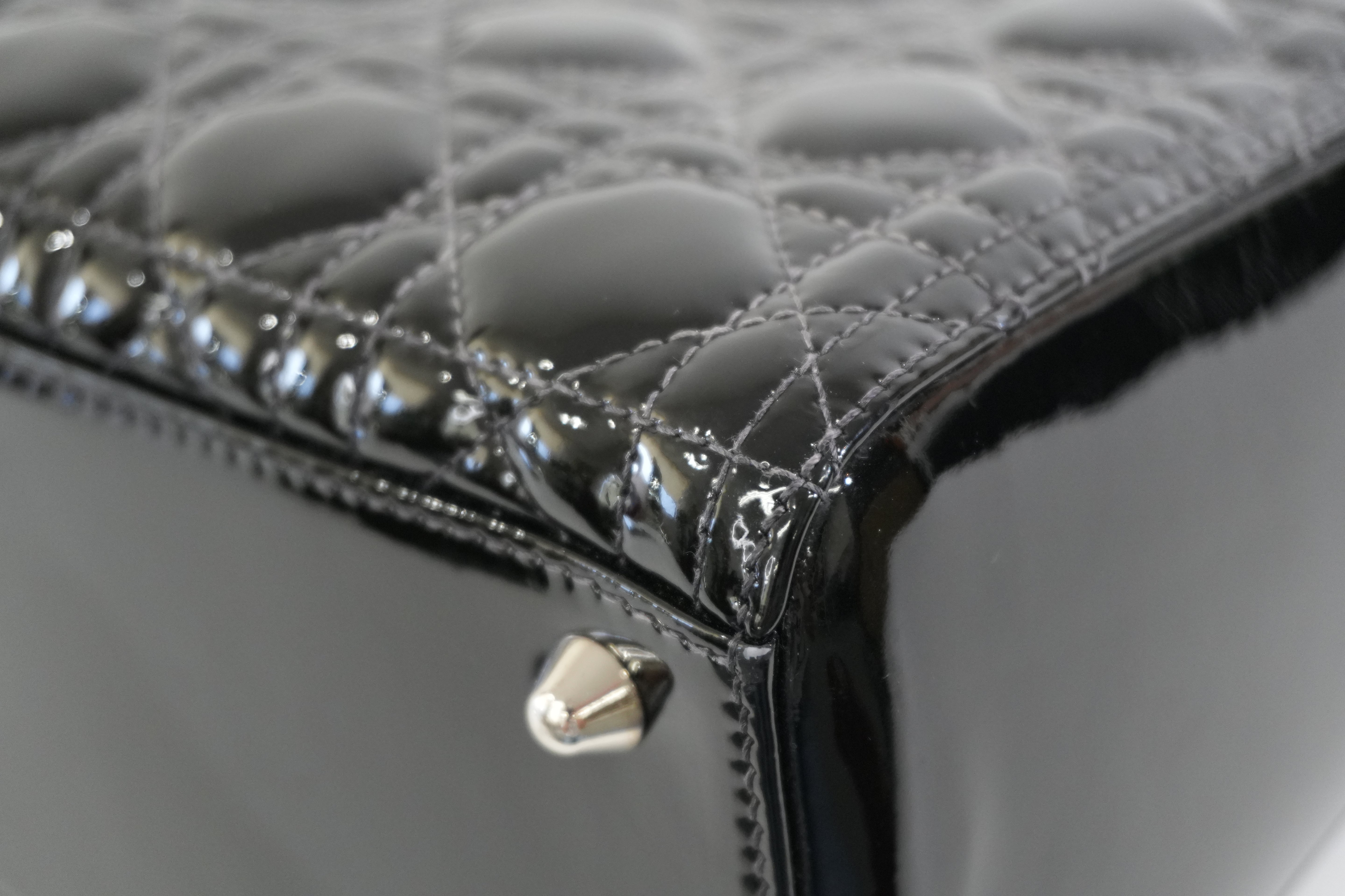 Pre-owned Lady Dior Handbag Black