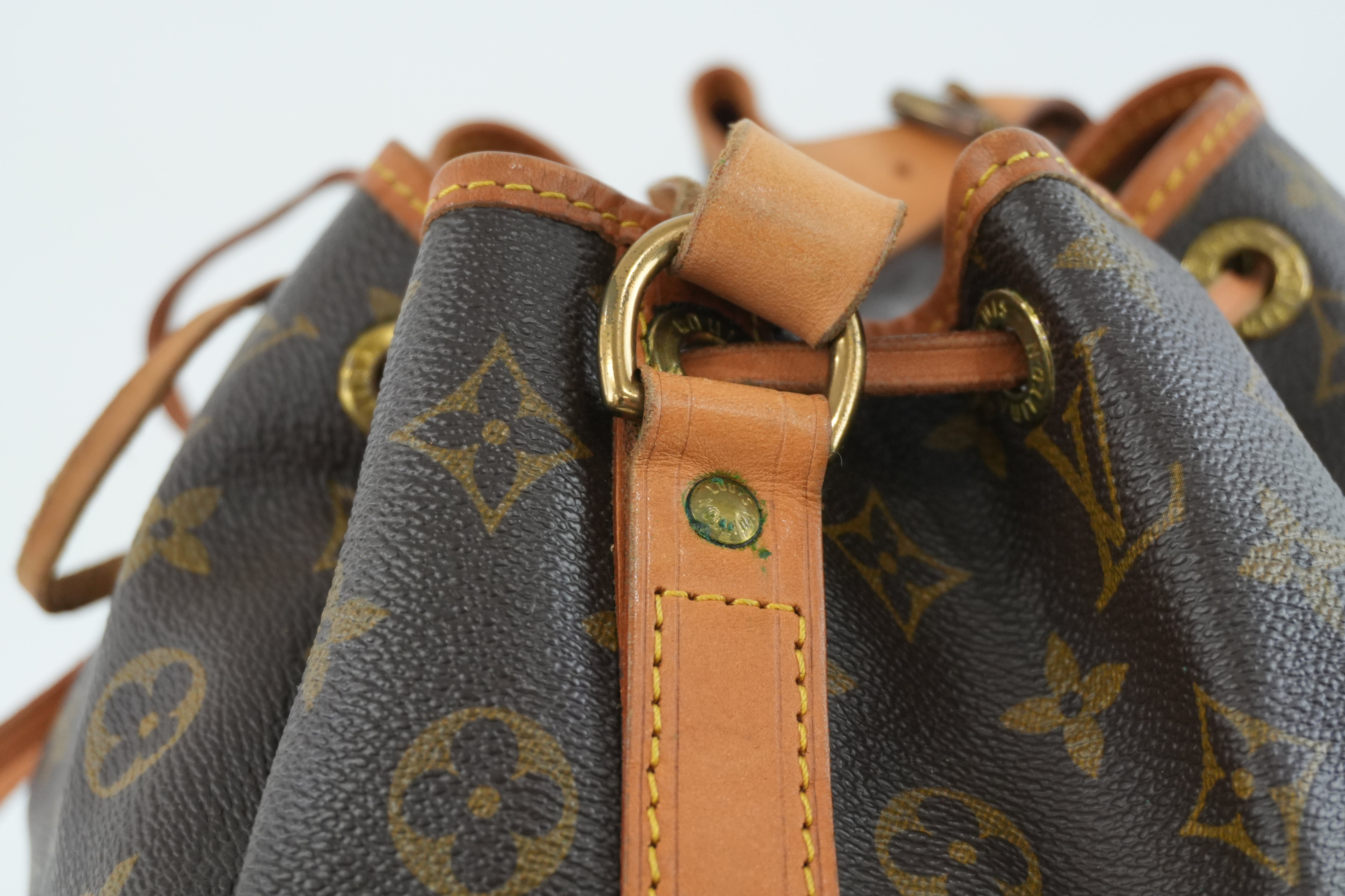 Louis Vuitton Monogram Noe PM Bucket Shoulder Bag Used