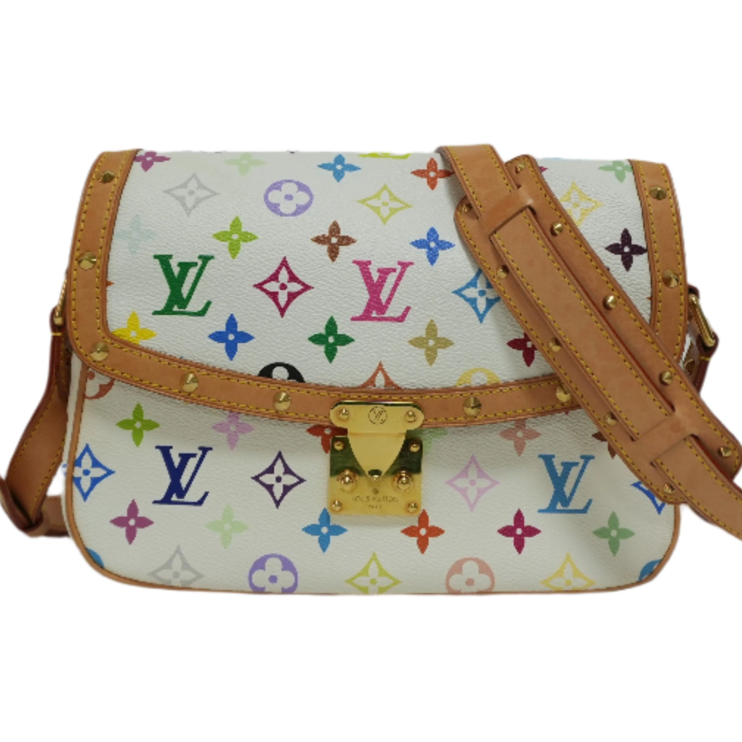 Louis Vuitton Multicolor Sologne Shoulder Bag Used