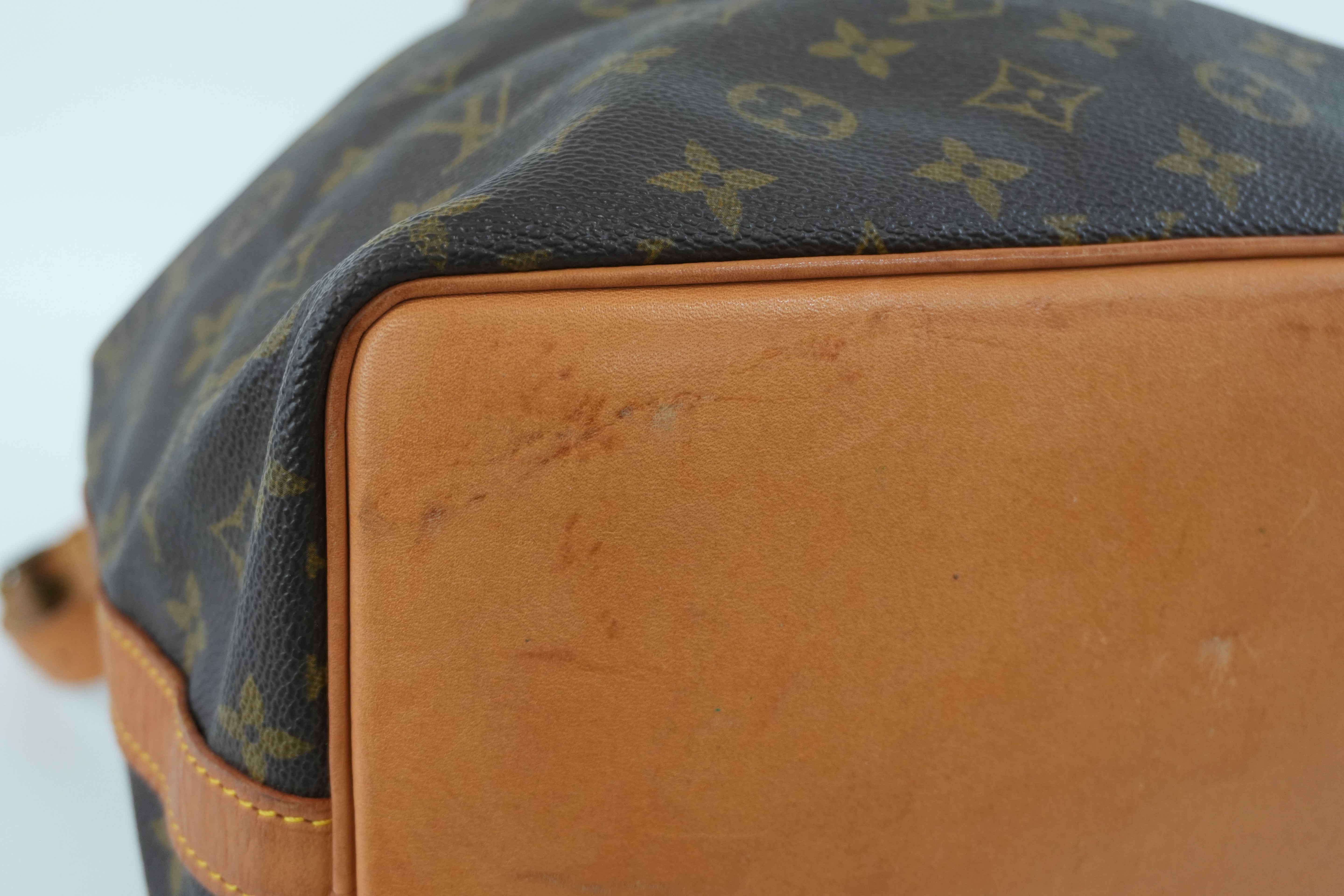 Louis Vuitton Monogram Noe PM Bucket Shoulder Bag Used