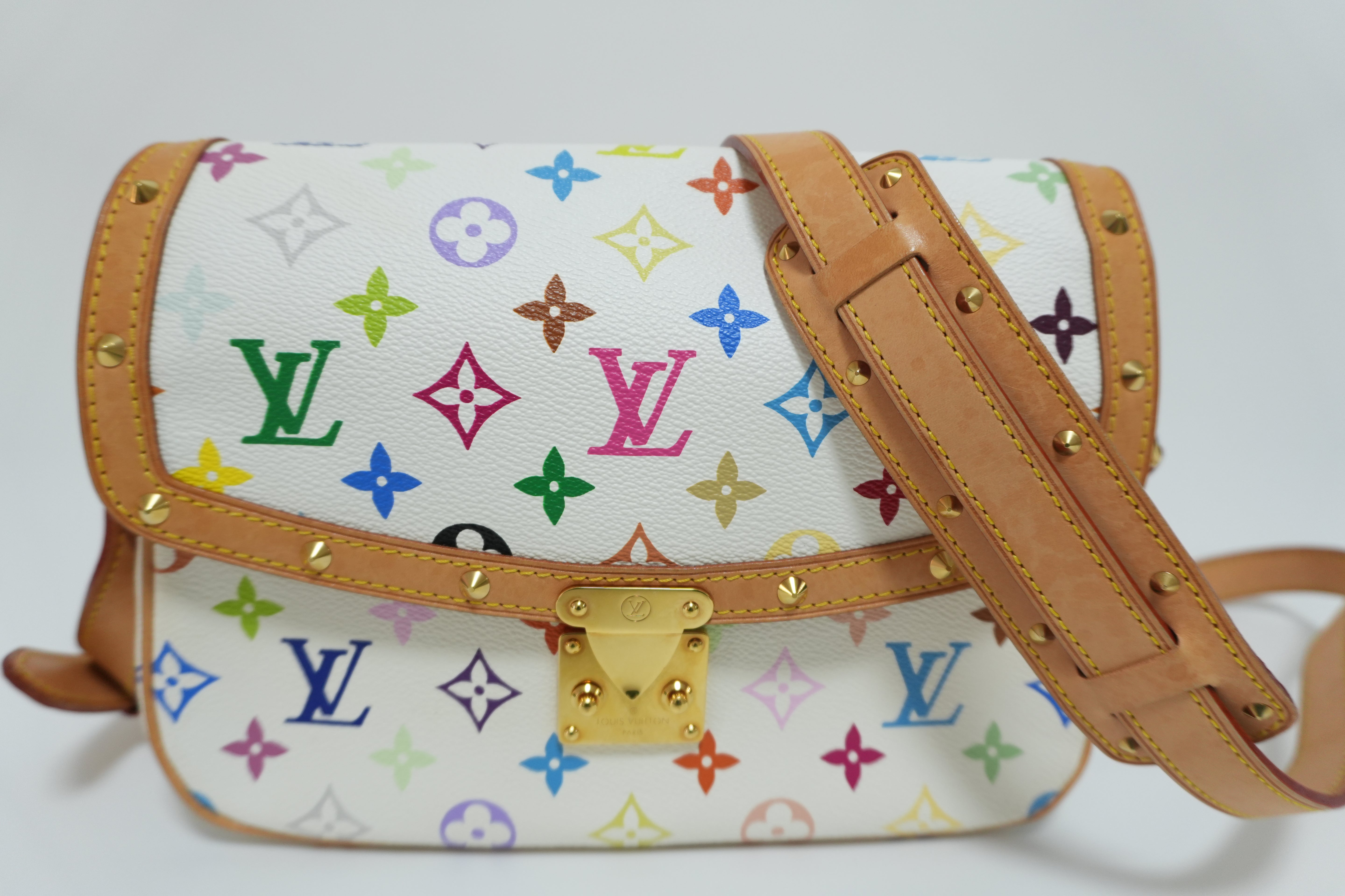 Louis Vuitton Multicolor Sologne Shoulder Bag Used
