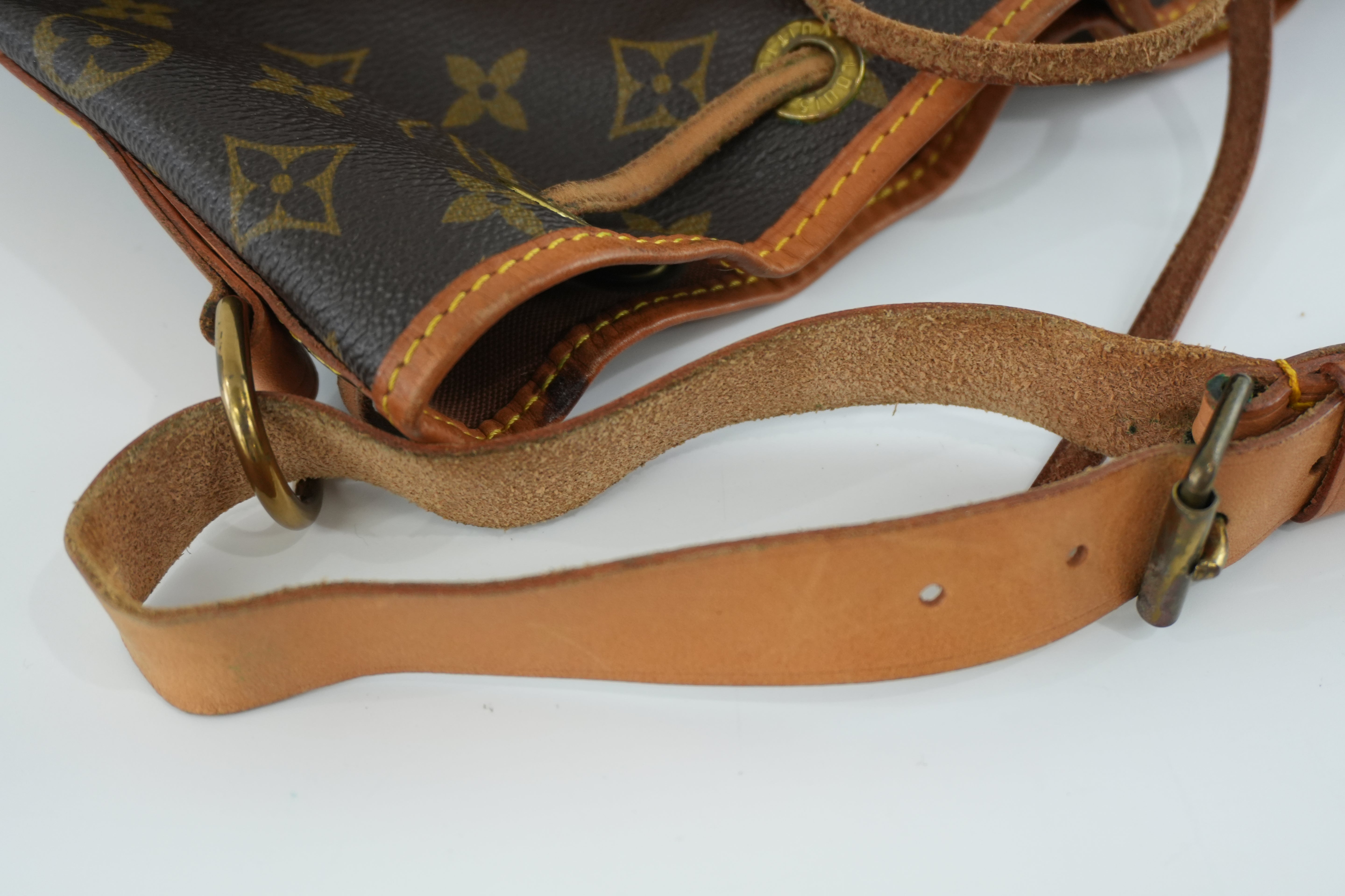 Louis Vuitton Monogram Noe PM Bucket Shoulder Bag Used