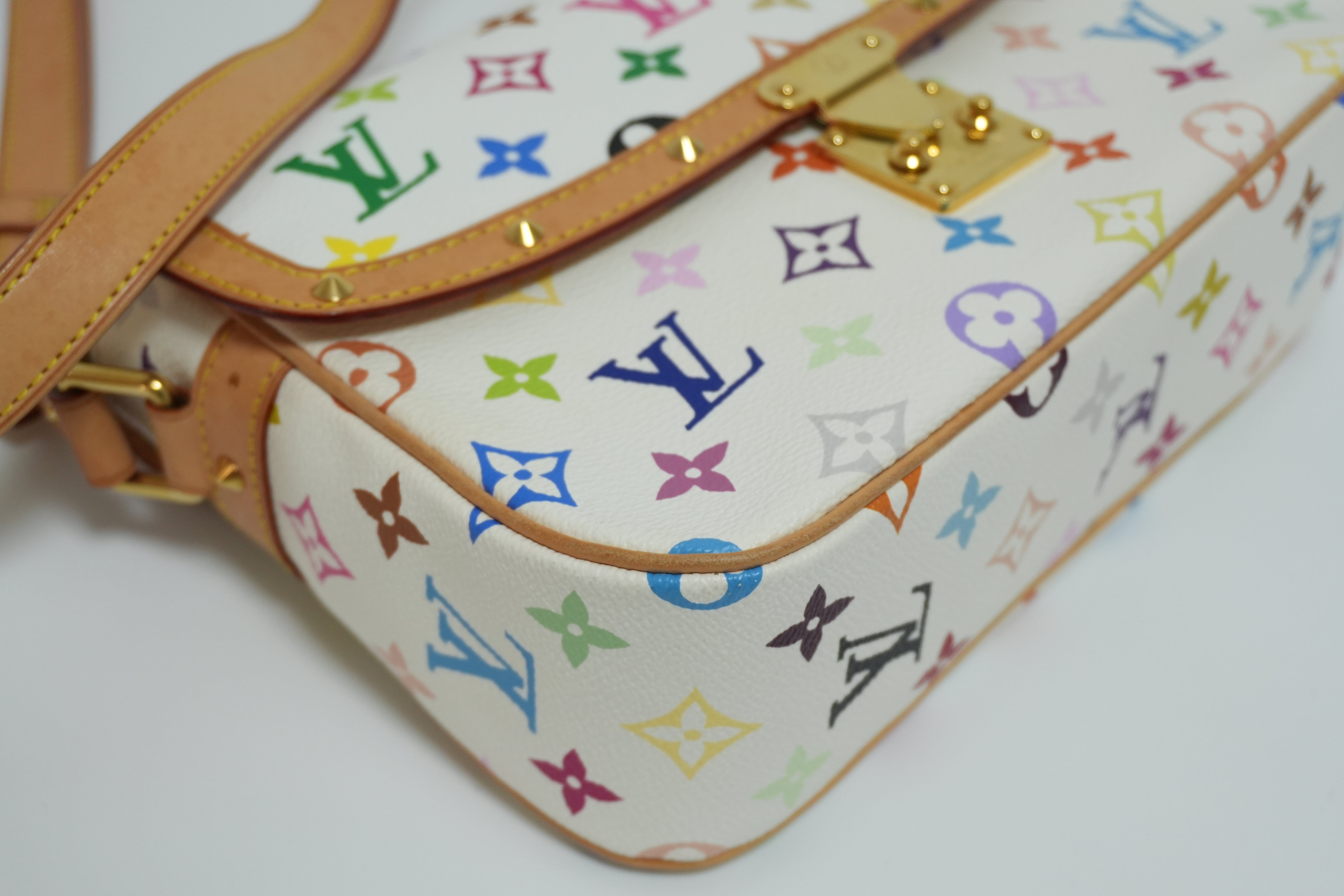 Louis Vuitton Multicolor Sologne Shoulder Bag Used